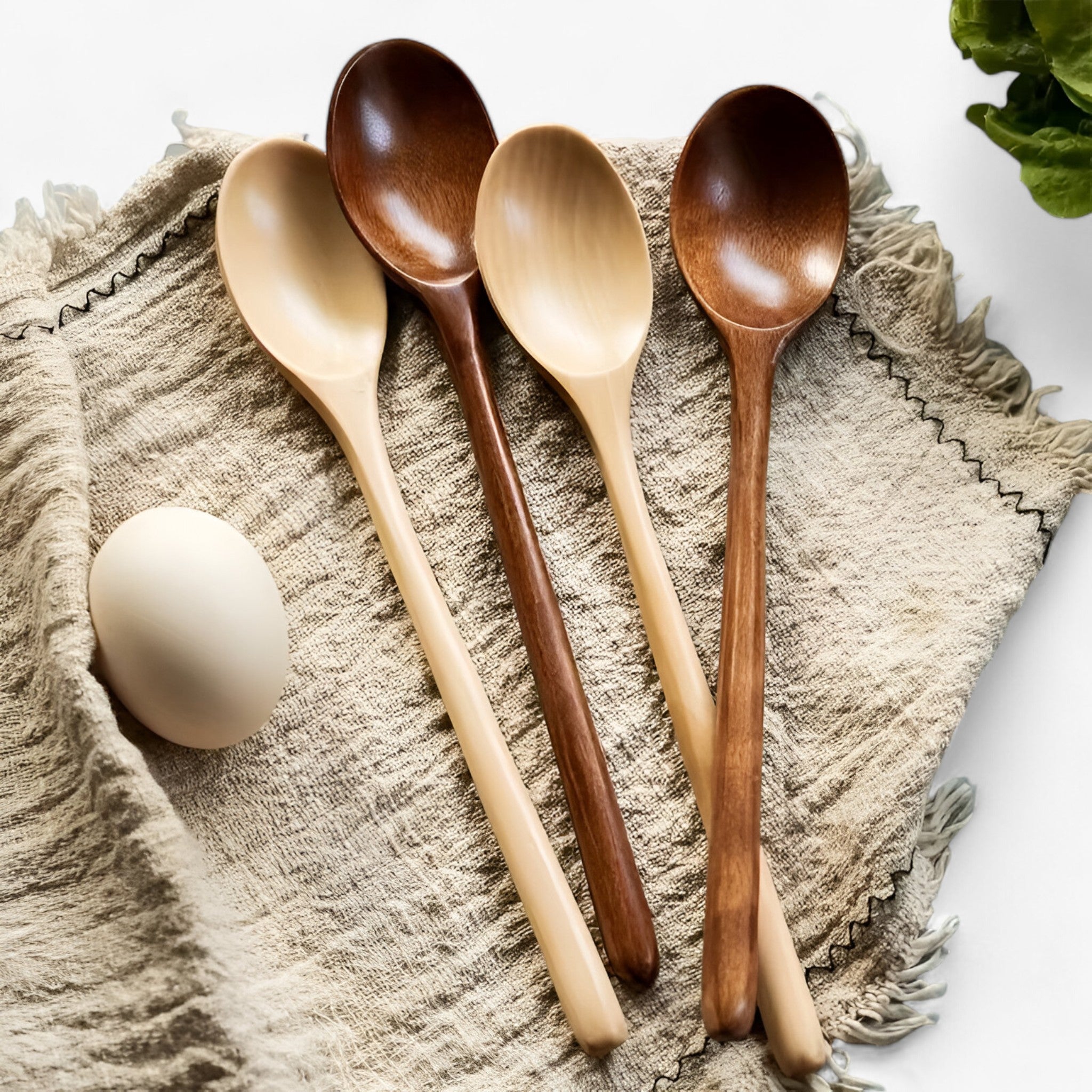 Jin |Set di cucchiai coreani in legno - - - Concept Palermo