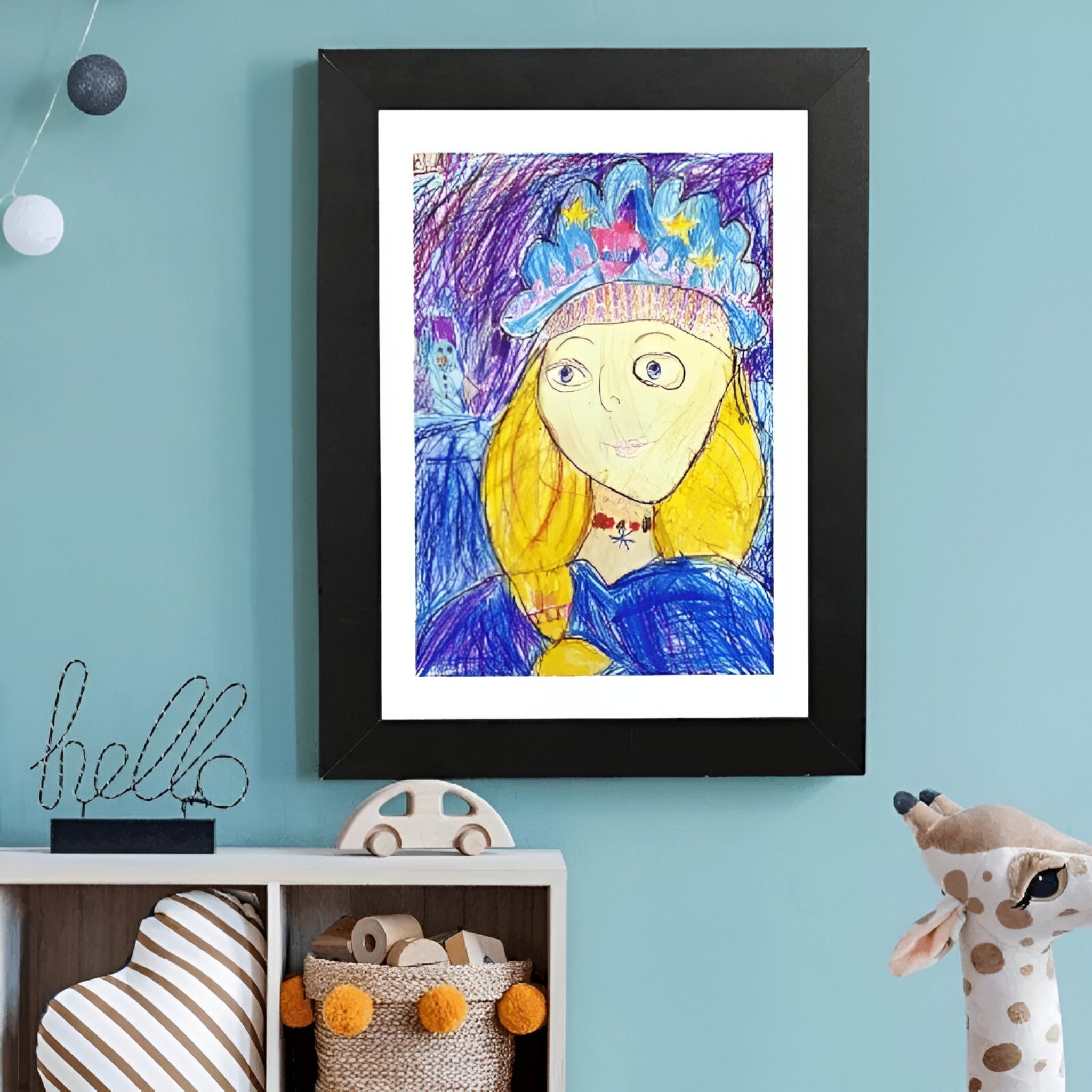 Cornice per Arte dei Bambini | Conserva tutte le opere d'arte dei tuoi figli! - - art frame DIY kids kids art - Concept Palermo