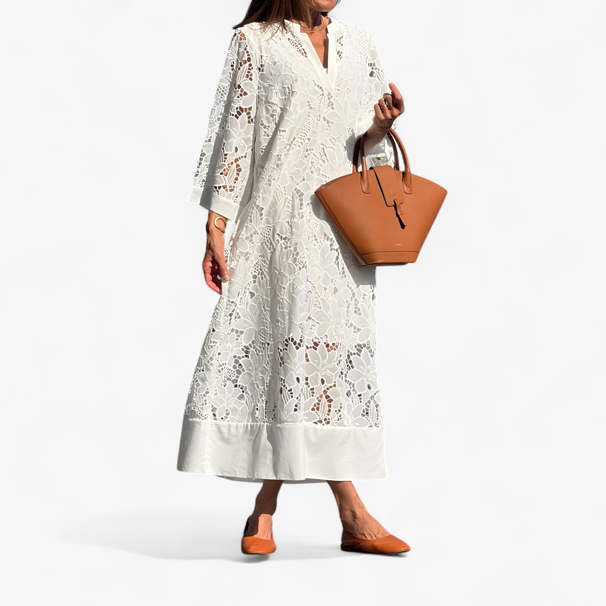 Vicky | Elegante Abito in Pizzo - - - Concept Palermo