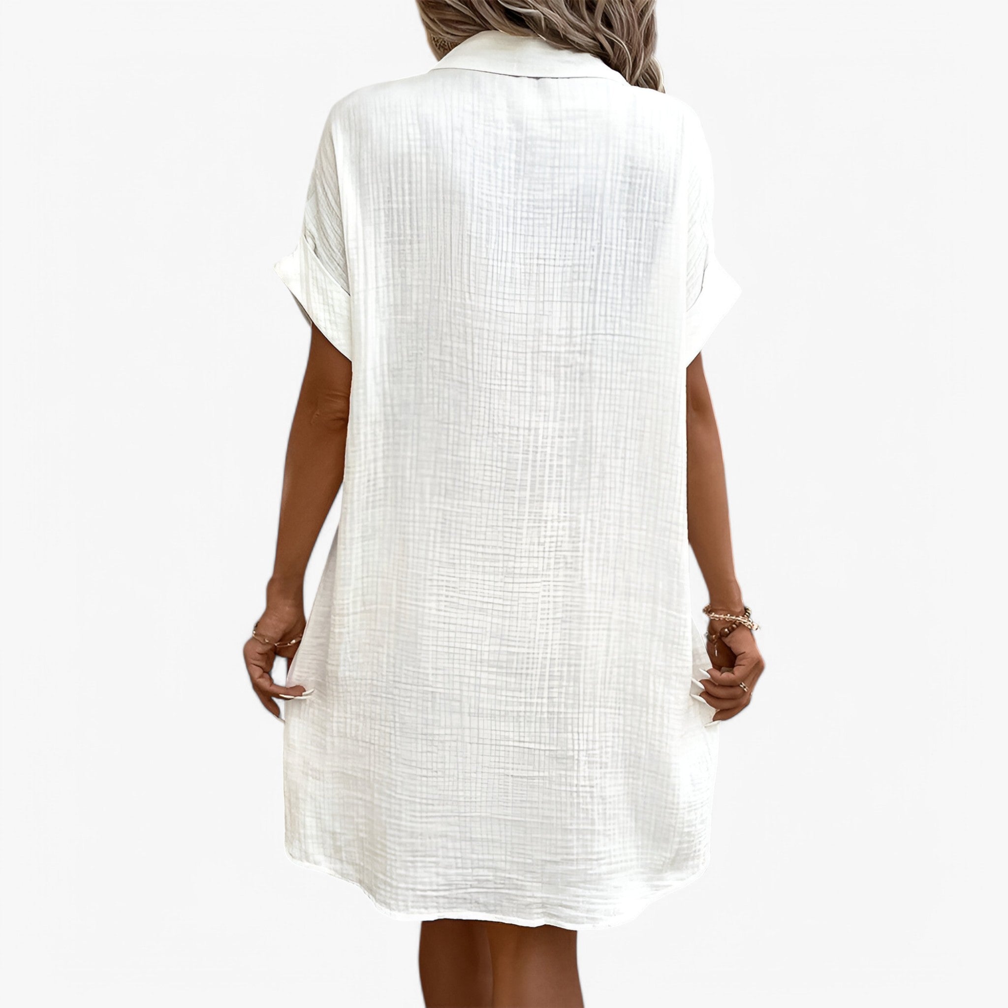 Olivia | Vestito estivo in cotone - Leggero ed elegante - - MEGA - Concept Palermo