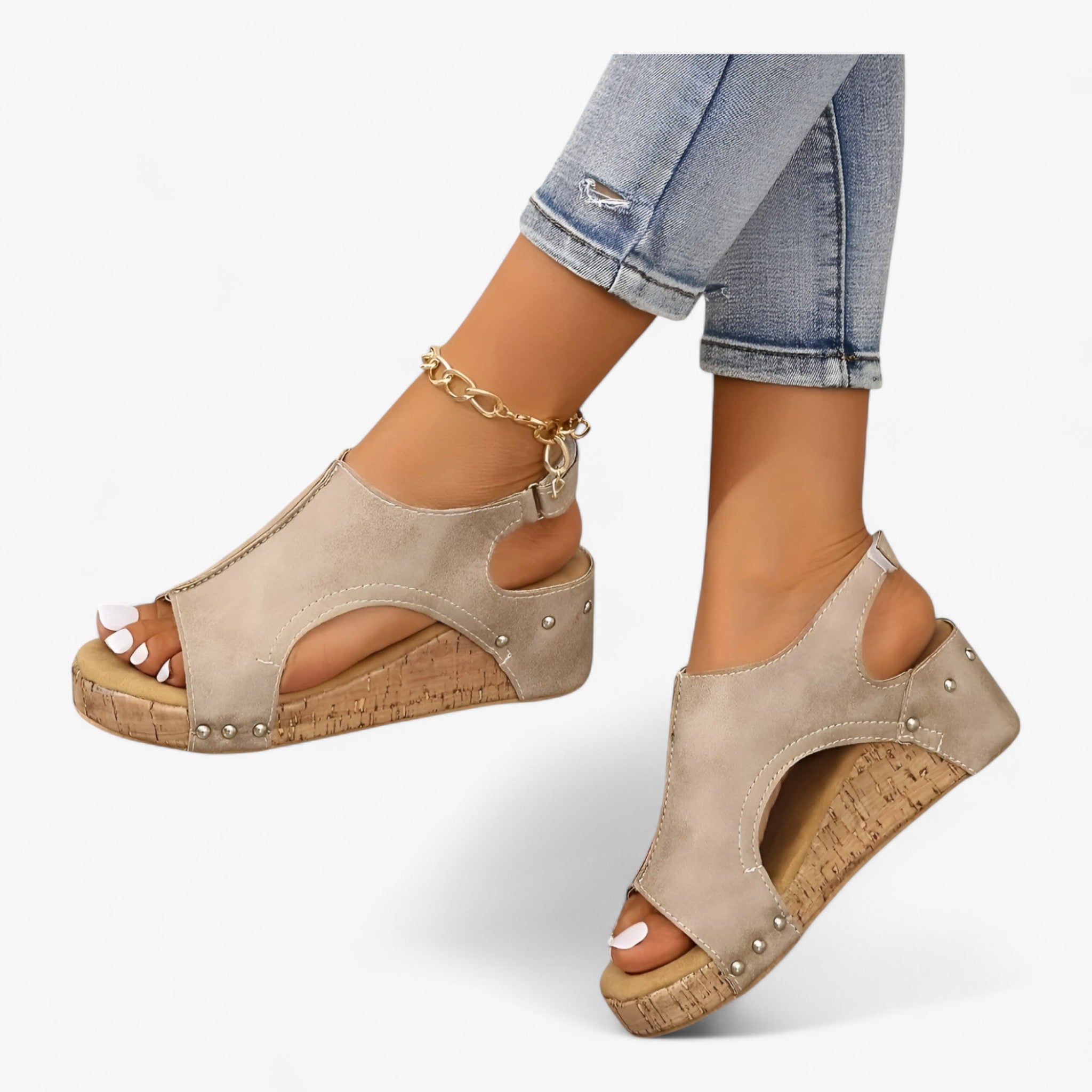 Amy | Sandali con zeppa platform eleganti e comodi