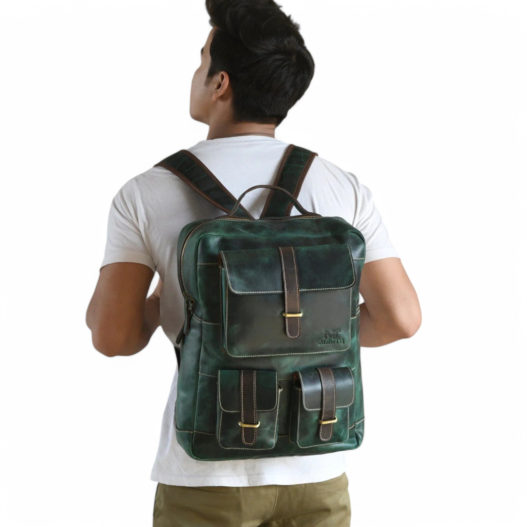 Zaino in pelle Greenfield - - spo-default spo-disabled spo-notify-me-disabled - Concept Palermo