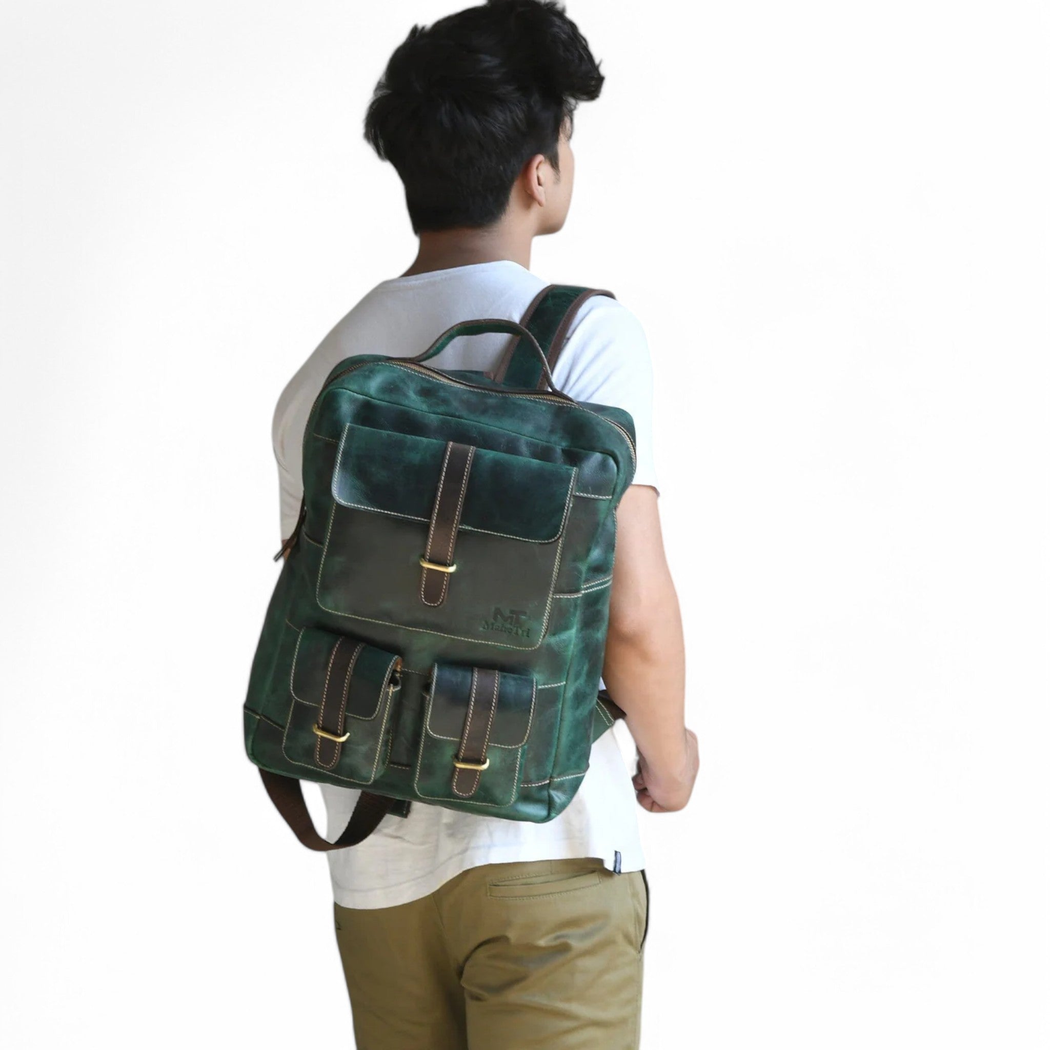 Zaino in pelle Greenfield - - spo-default spo-disabled spo-notify-me-disabled - Concept Palermo