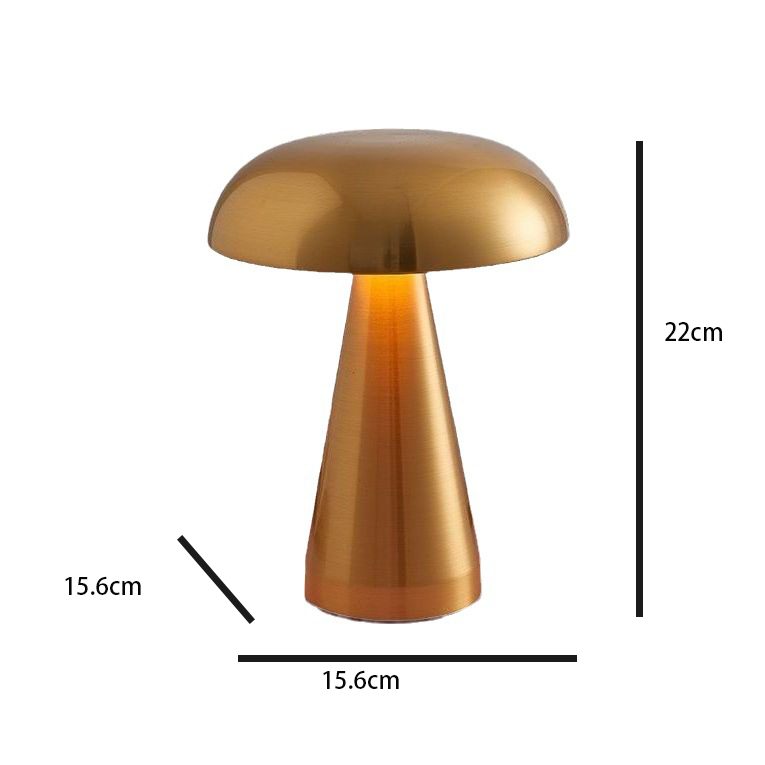 Lampada da tavolo ricaricabile Reglo | Retro - Oro - Desk Lamps lamps Table Lamps - Concept Palermo