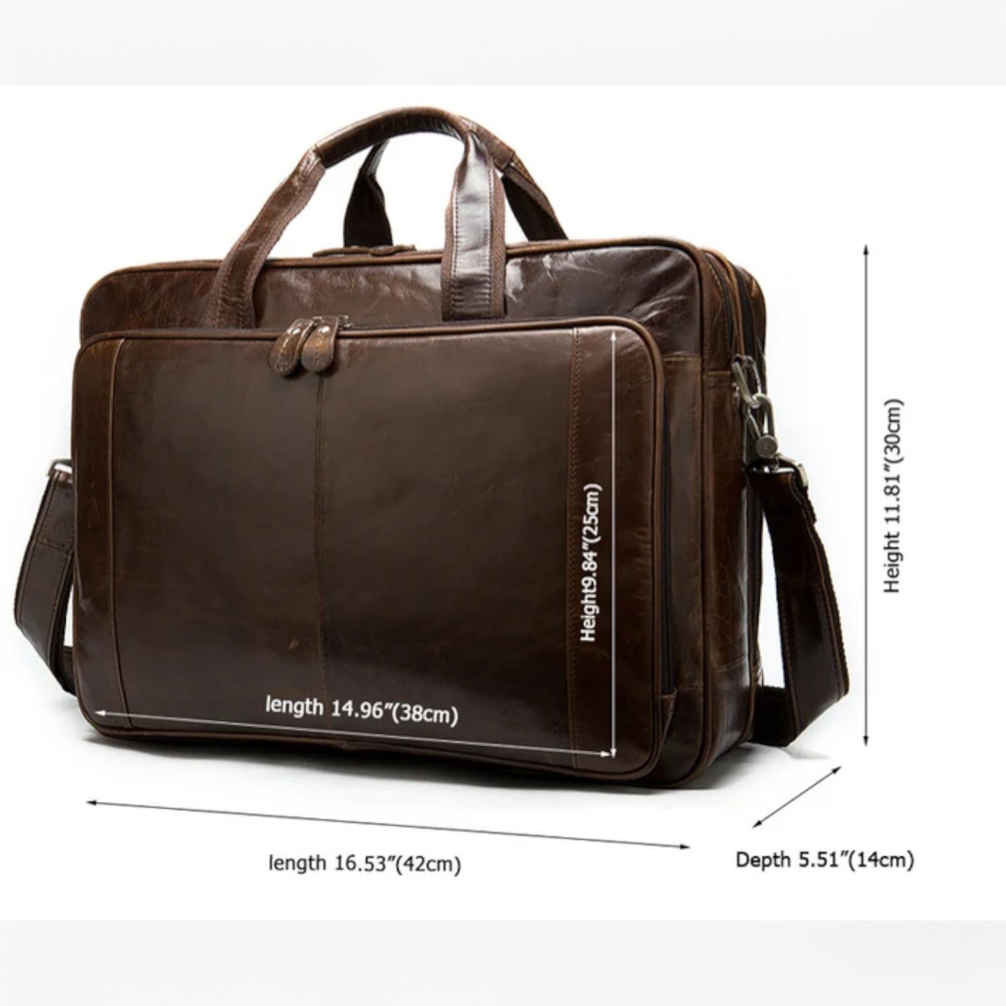 Marco | Borsa in Pelle con Tracolla - - - Concept Palermo