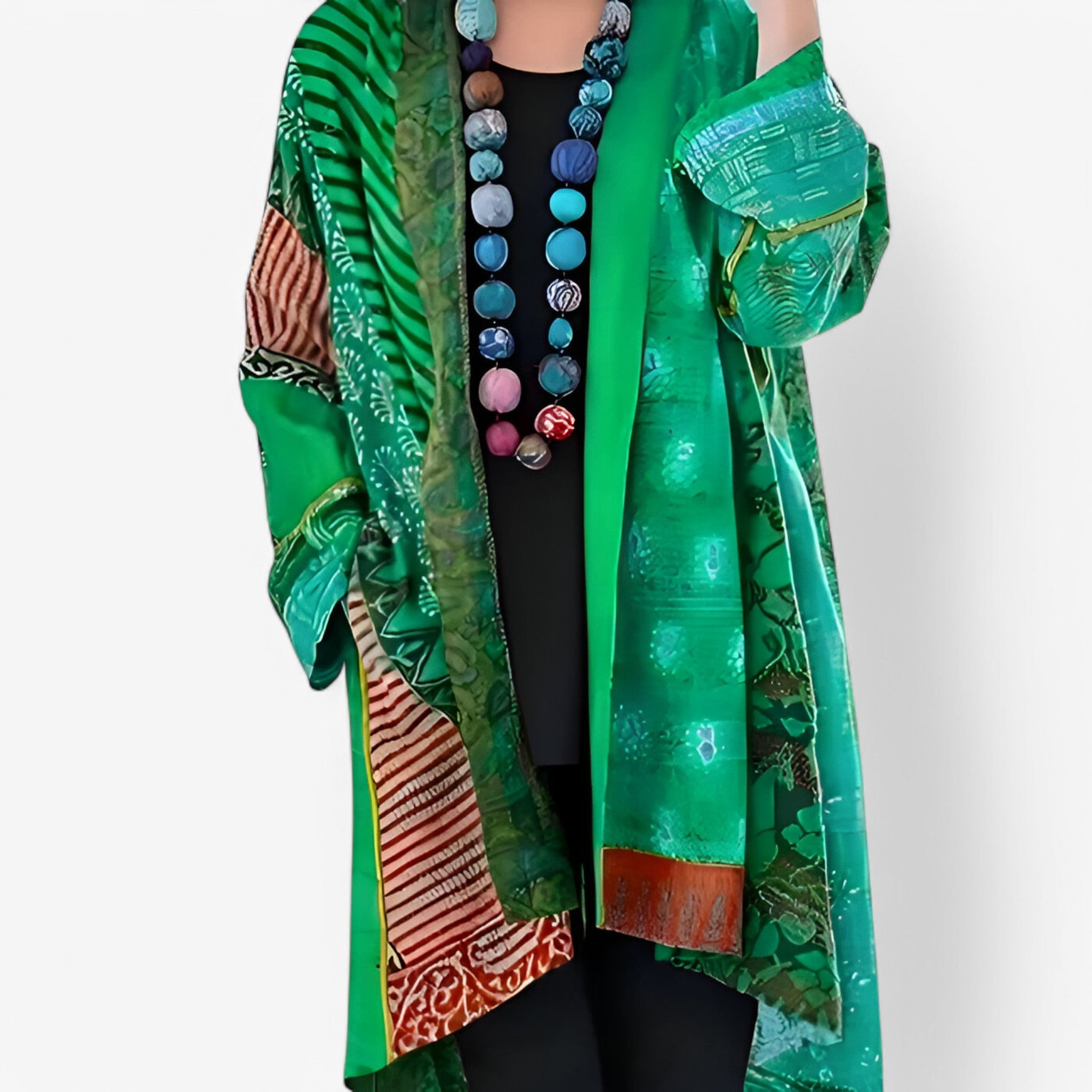 Ava | Cardigan - Elegante e confortevole - Verde - DE-V1-1310 - Concept Palermo