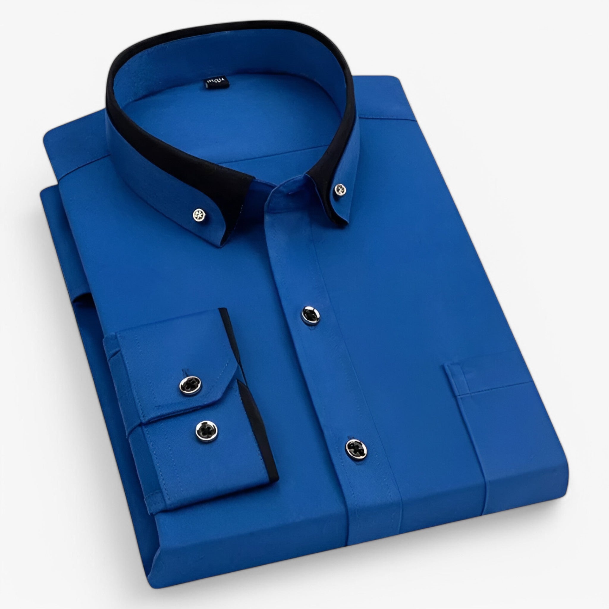 Luke | Camicia formale - Elegante e confortevole - Blu scuro - Ny Nye Ankomster Udsalg - Concept Palermo