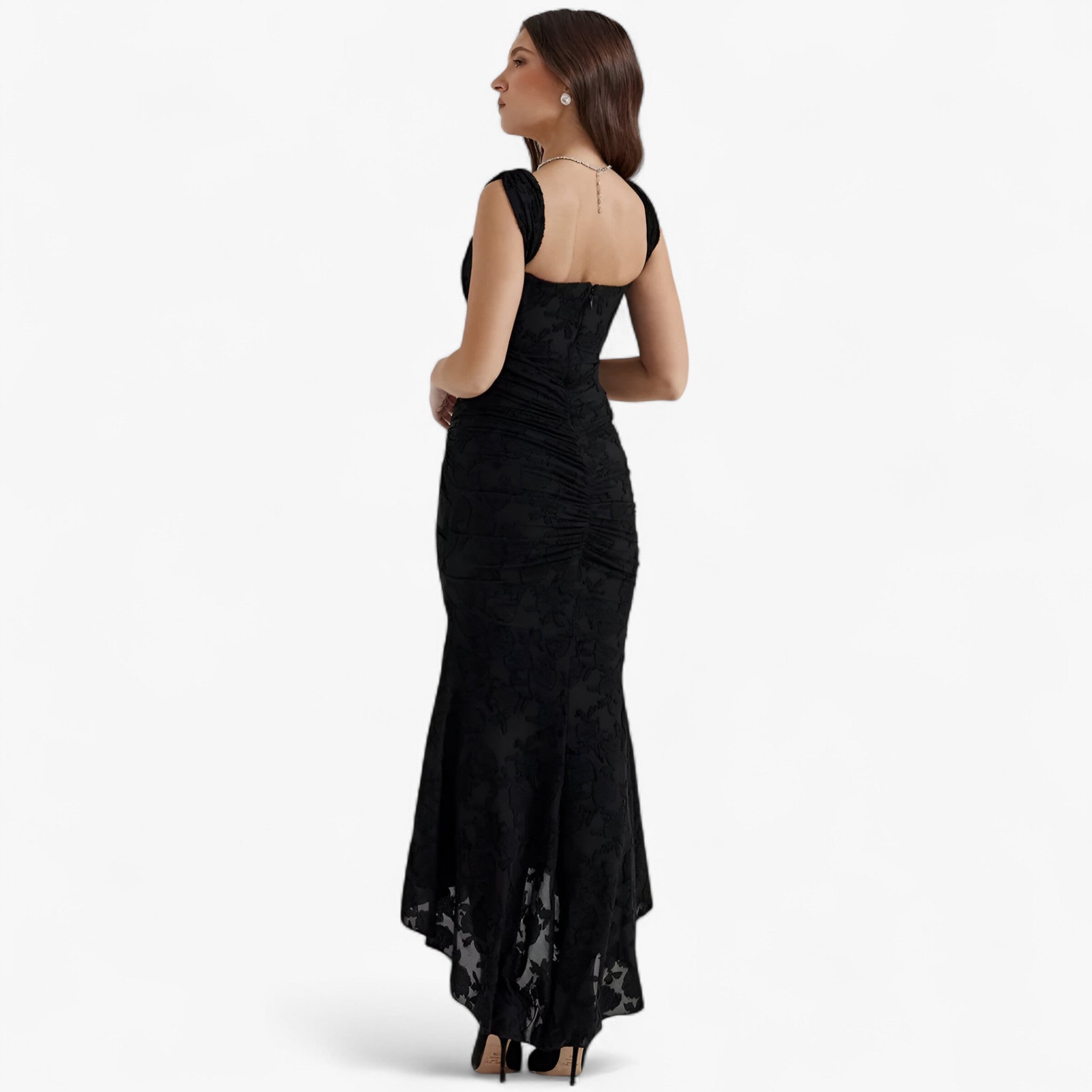 Clara | Abito midi aderente – Vestibilità elegante e valorizzante - - - Concept Palermo