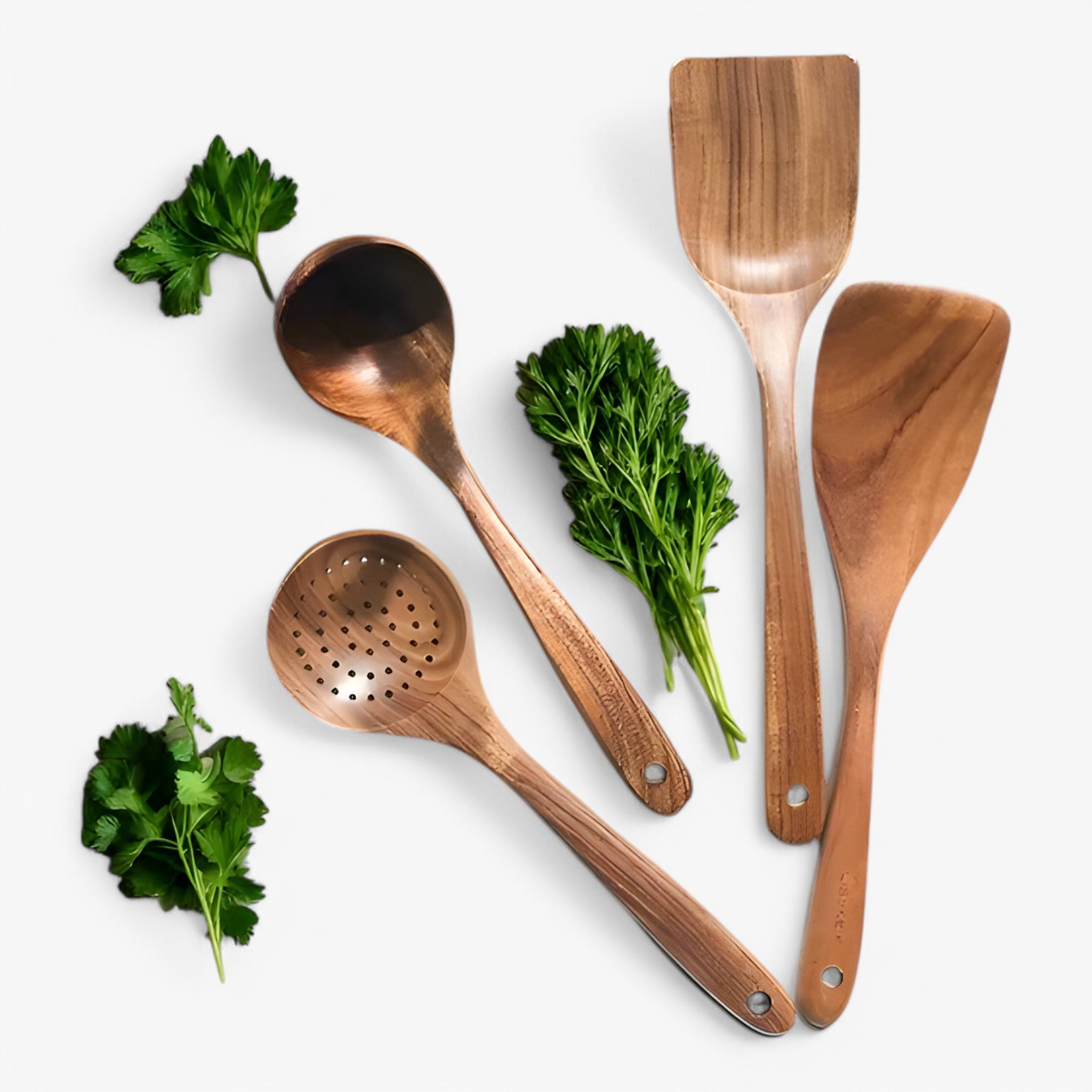 Talon | Set da cucina in legno di teak - 4-Pezzi - Kitchen Utensils - Concept Palermo
