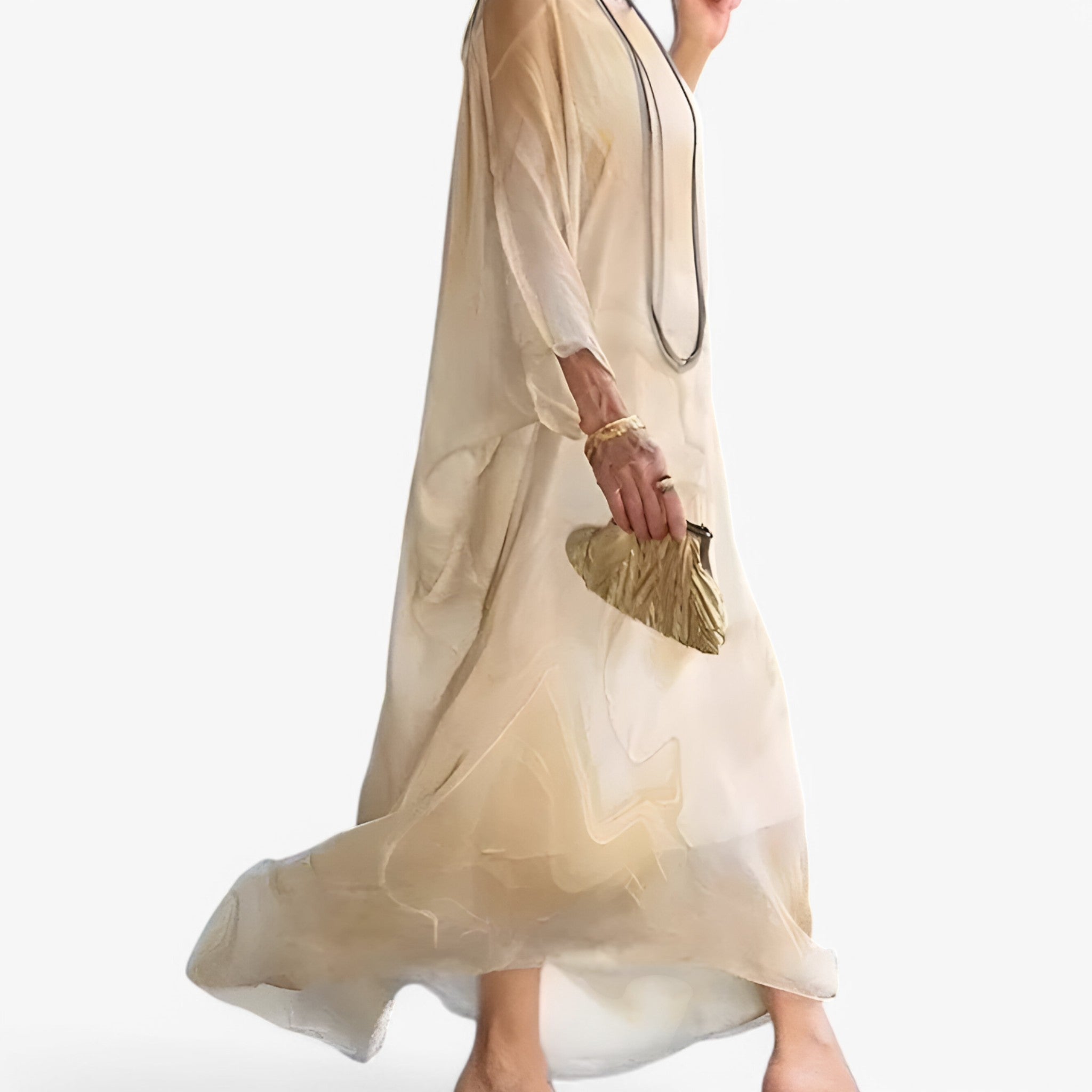 Celeste | Maxi abito in marmo - Unico ed elegante - - new - Concept Palermo