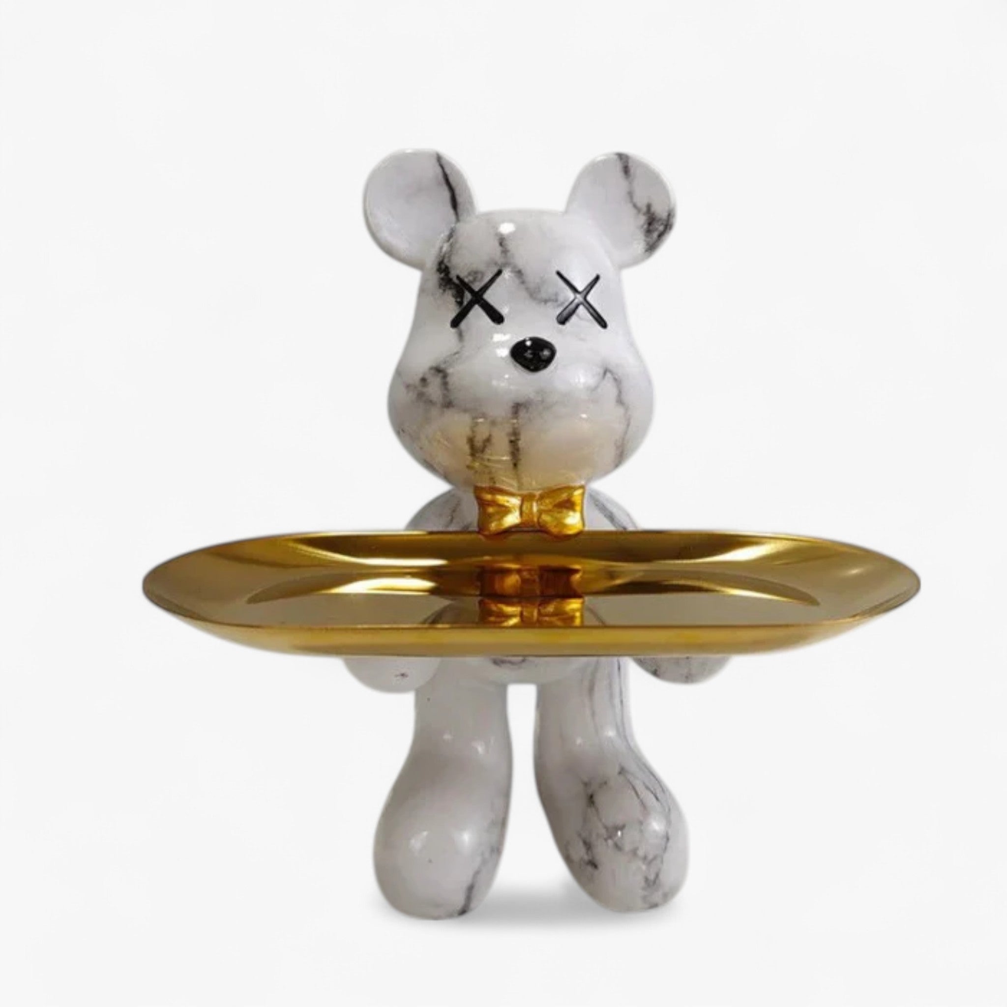 CraftBear - Statua di orso con vassoio - Tempesta (Quasi esaurito!) - home Skulptur Statue tray - Concept Palermo