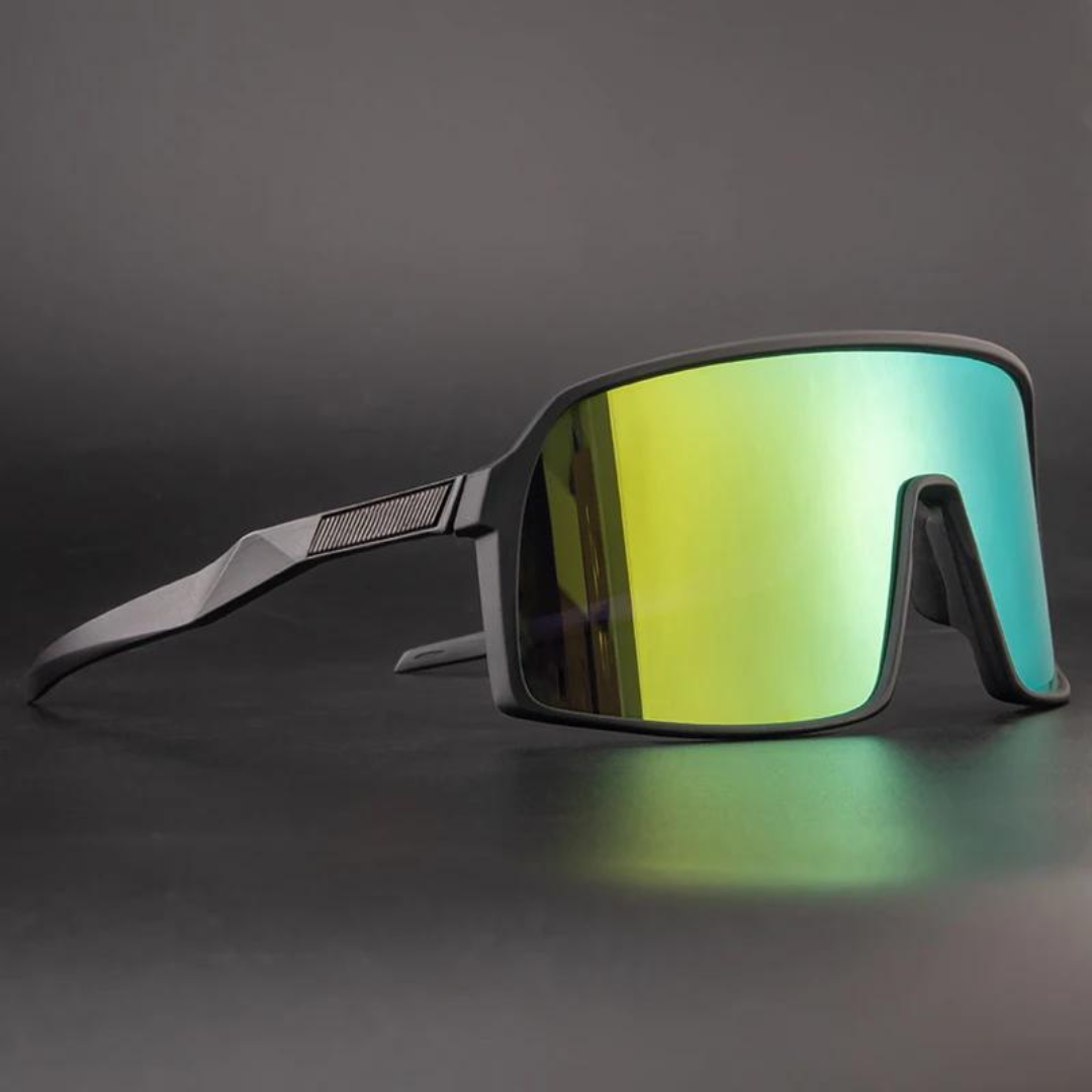 Occhiali da sole da ciclismo unisex - vegetale nero - Men's Women's - Concept Palermo