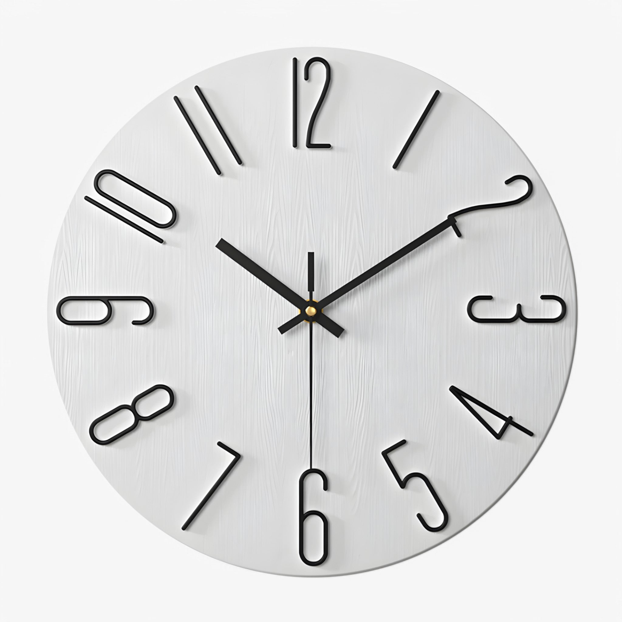 Garry | Orologio da Parete Moderno - Bianco - P254 - Concept Palermo