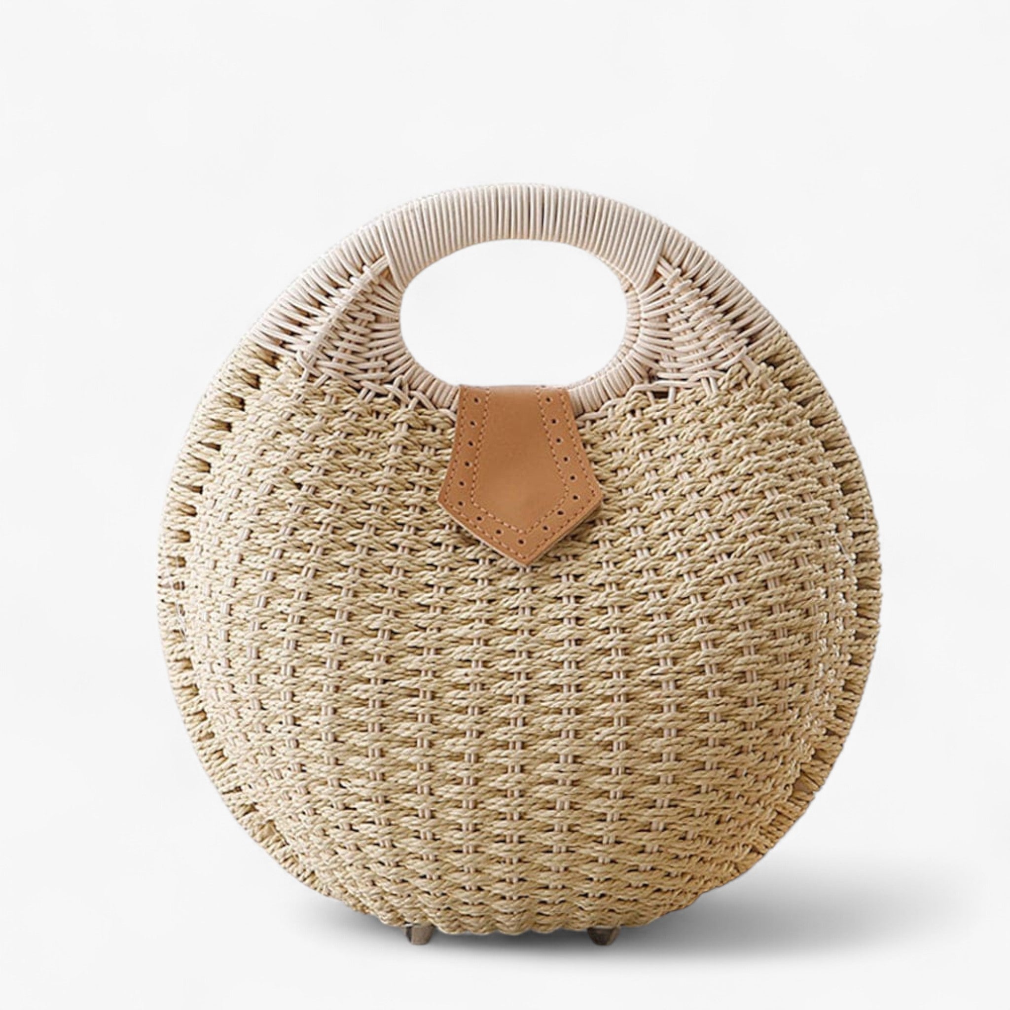 Charlotte | Borsa in rattan - Beige - Bags handbags rattan bags Tassen women bags Women's handbags - Concept Palermo