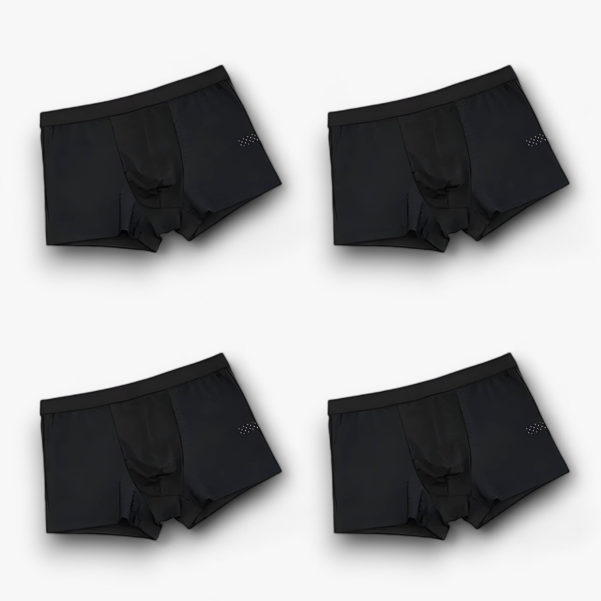 Aiden | Classic Boxer Pants - Boxer da uomo dal fascino senza sforzo (4+4 GRATIS) - 4 nero - boxer shorts boxers - Concept Palermo