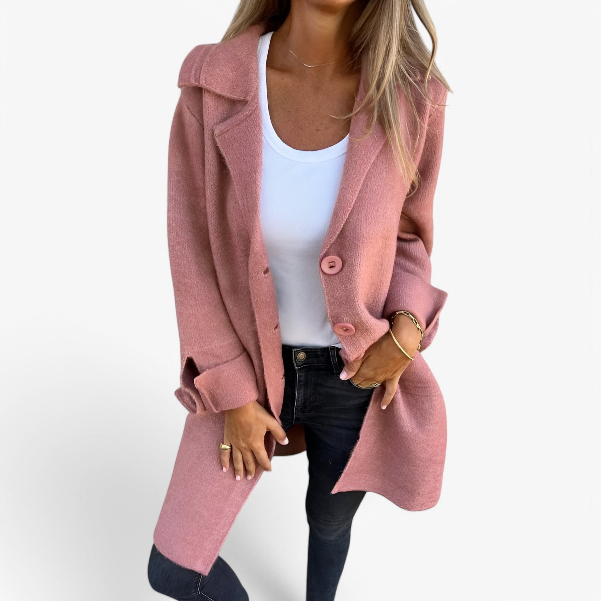 Milena | Giacca di lana - Alla moda e calda - - blazer Coat WOMEN - Concept Palermo