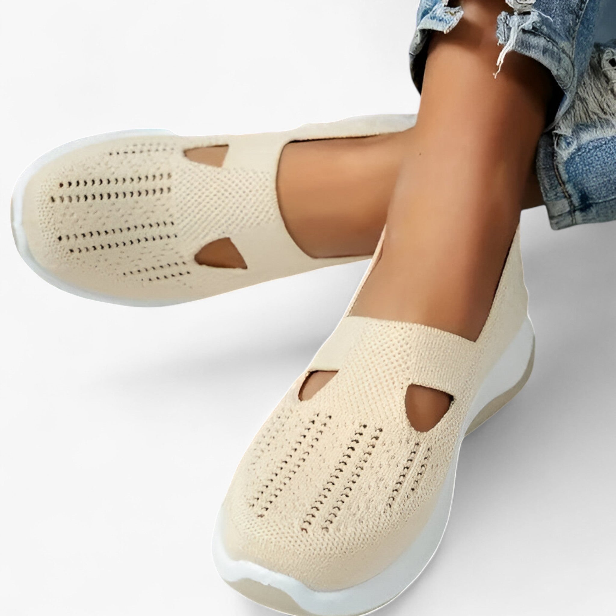 Clare | Scarpe morbide – Leggere e ammortizzate - Beige - - Concept Palermo