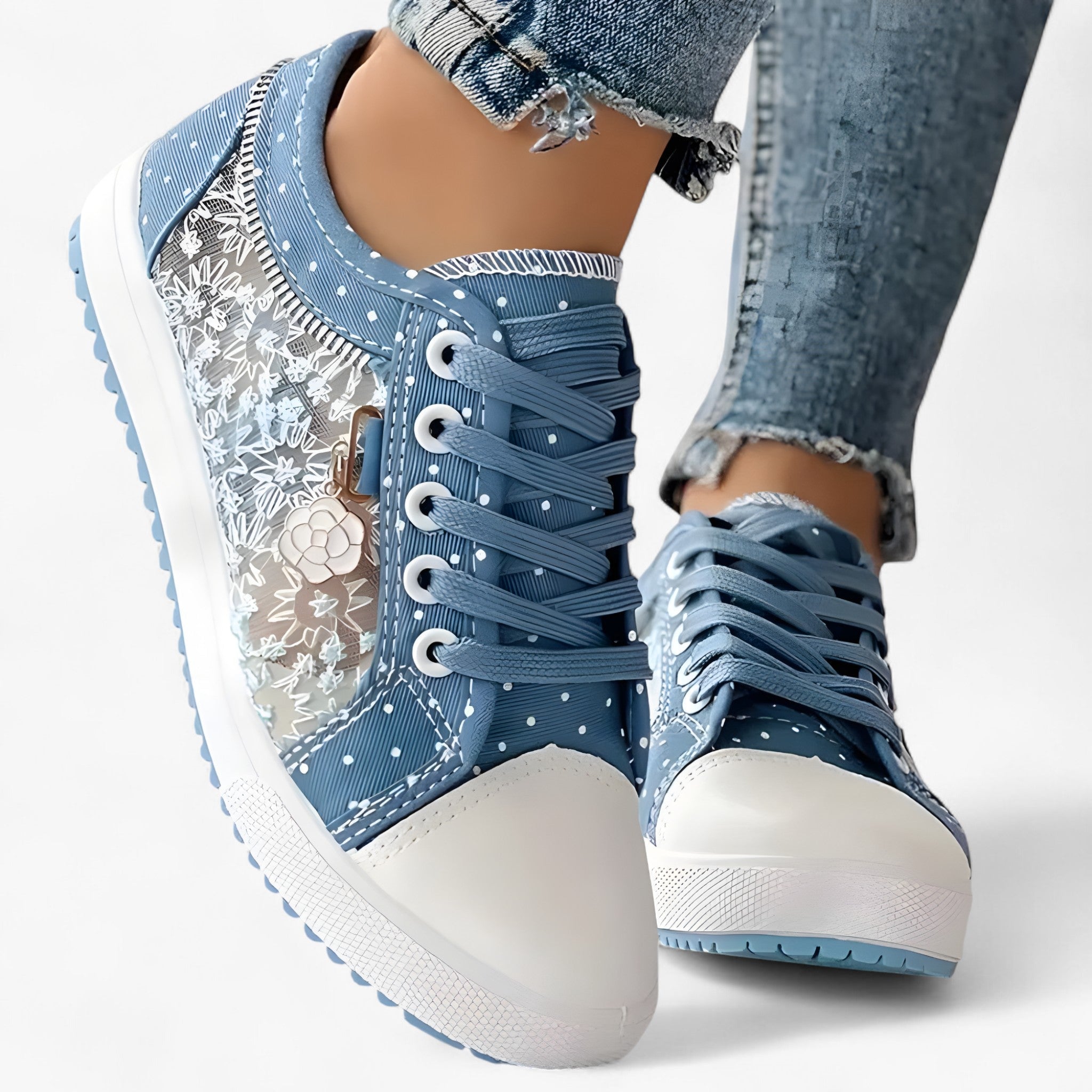 Carla | Sneakers Ortodèdiche Comode - - Boots & Shoes Orthopedic Footwear woman - Concept Palermo