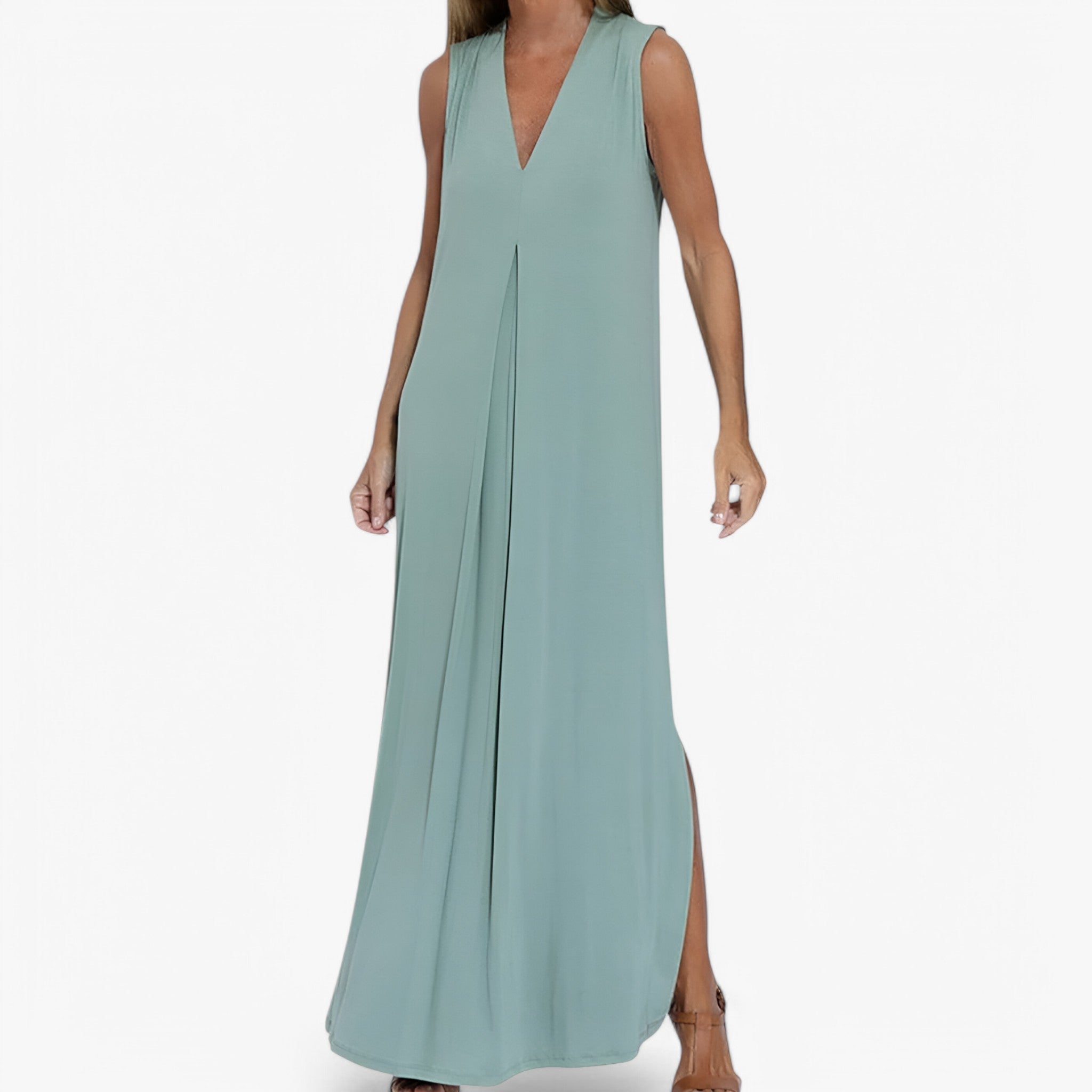 Helen | Abito lungo con cardigan in omaggio - Chic e confortevole - - - Concept Palermo