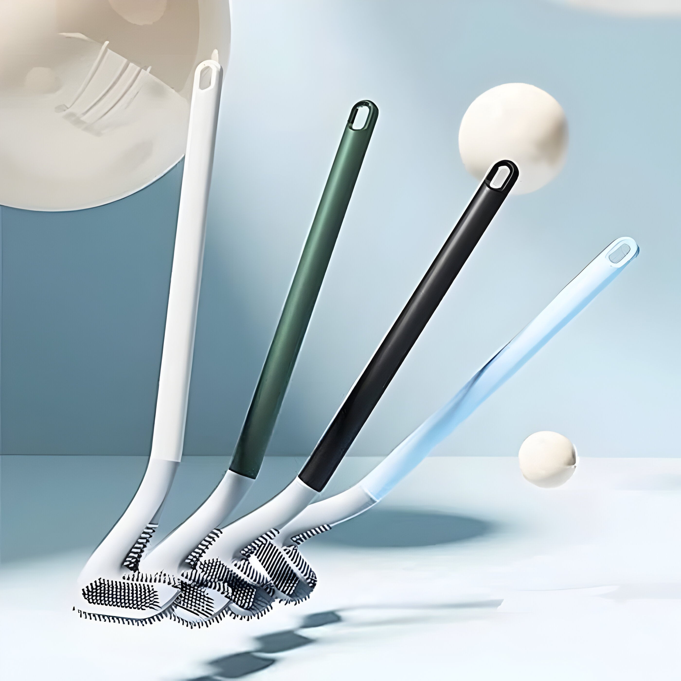 Spazzola per WC Golfstick™ + Astuccio - - brush cleaning brush toilet brush - Concept Palermo