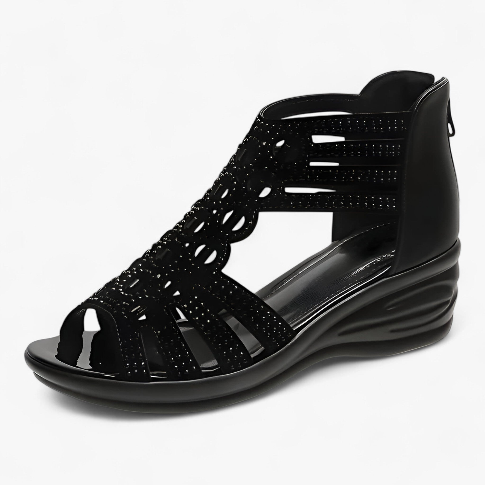 Bonnie | Sandali platform glitterati – Trendy e versatili