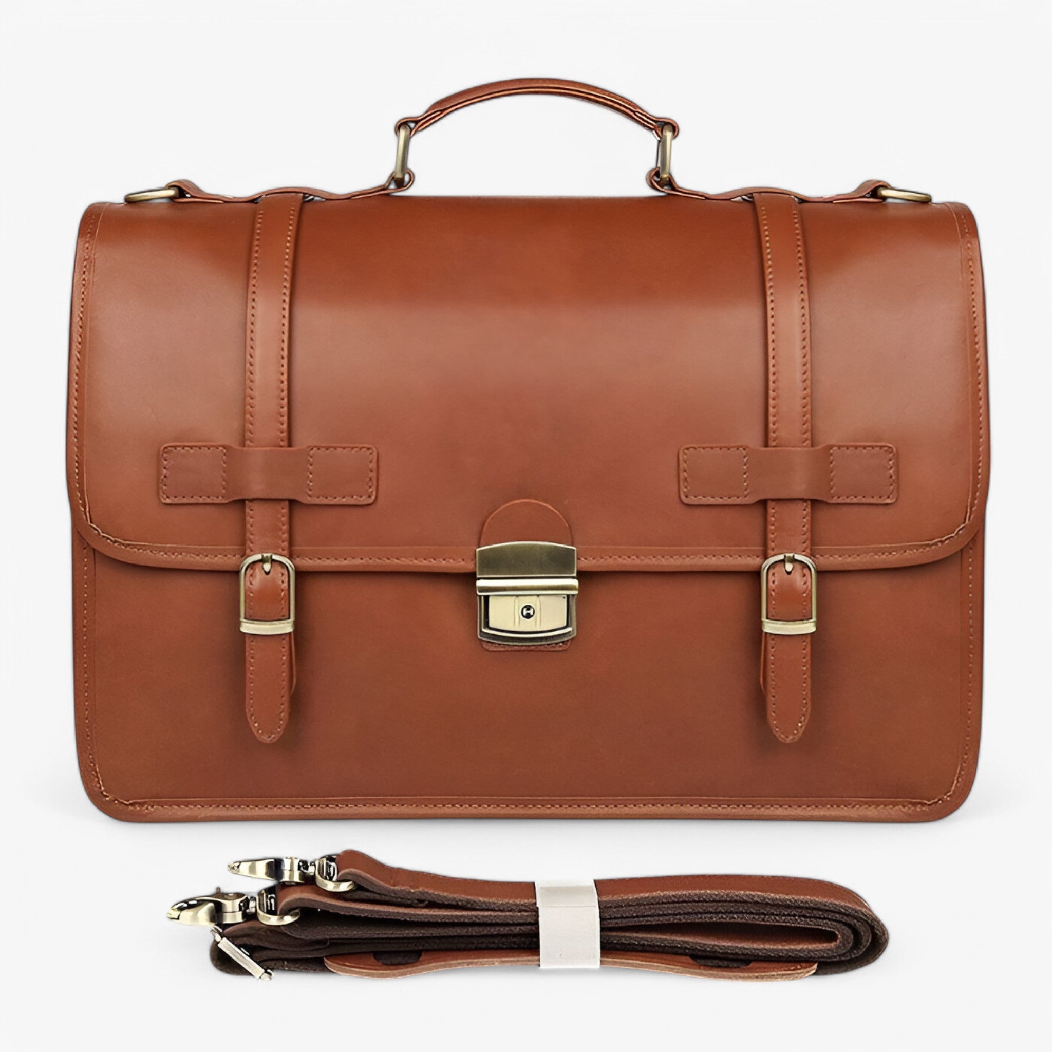 JMD | Valigetta Elegante in Pelle - Marrone - - Concept Palermo