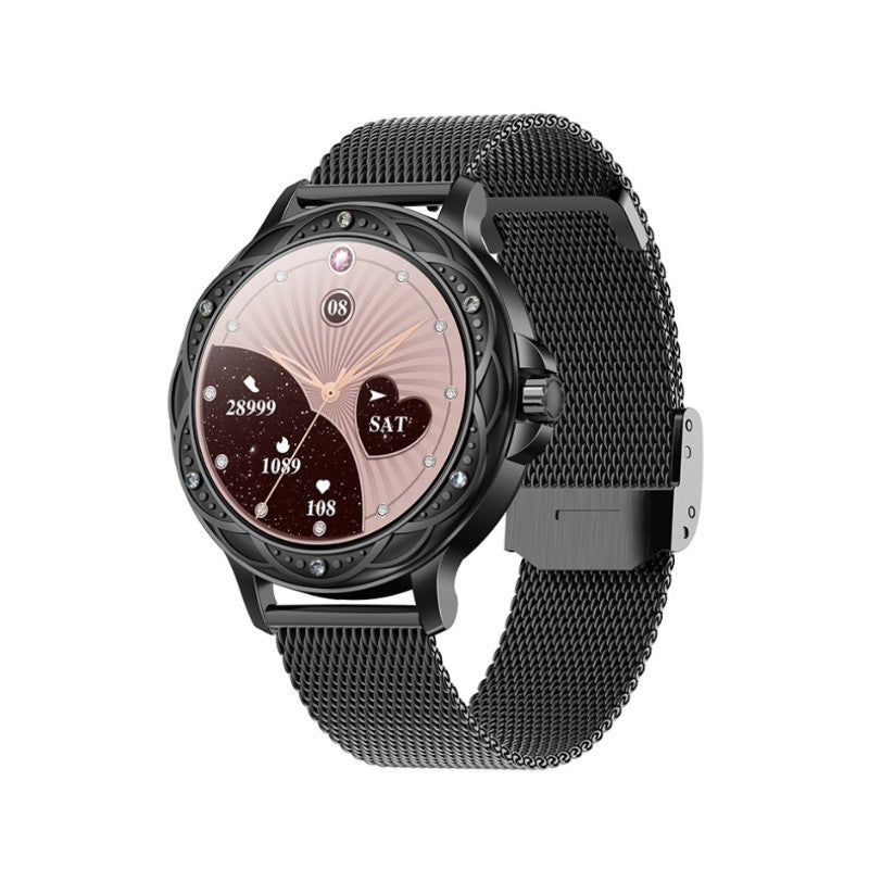 Celina | Smartwatch premium - Stile e funzionalità in perfetta armonia - Acciaio nero - bestseller smartwatch - Concept Palermo