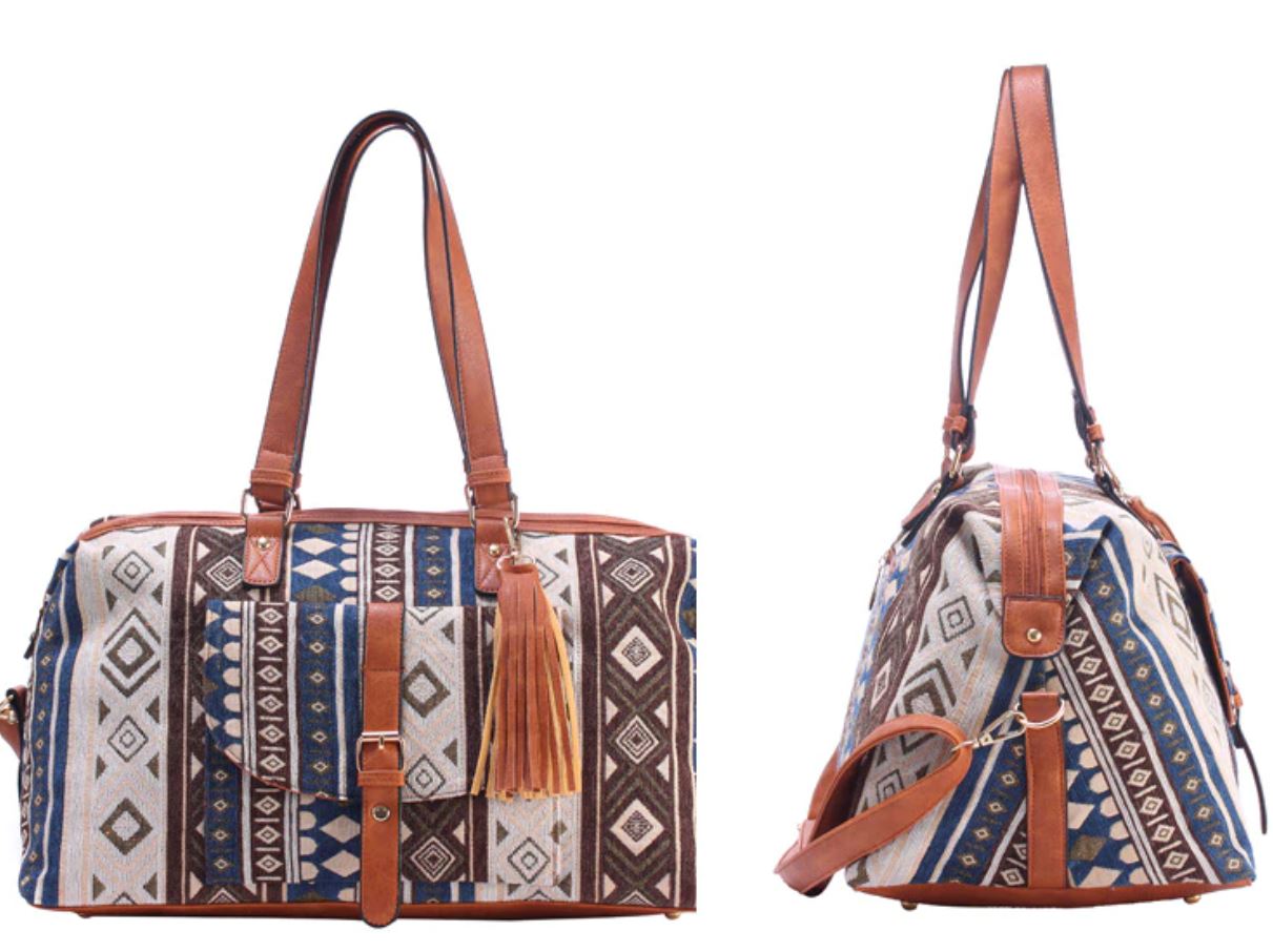 Borsa da viaggio modello Bohemian Borsone - - Bags duffle bags Travel Bags - Concept Palermo
