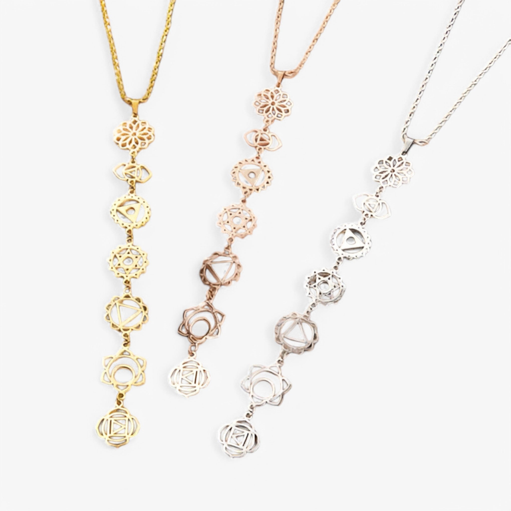 Luna | Collana delle Dee dei 7 Chakra - - 7 Chakra all Bali Chakra Handgemacht Kraft Mutter Erde necklace out-of-stock Urkraft - Concept Palermo