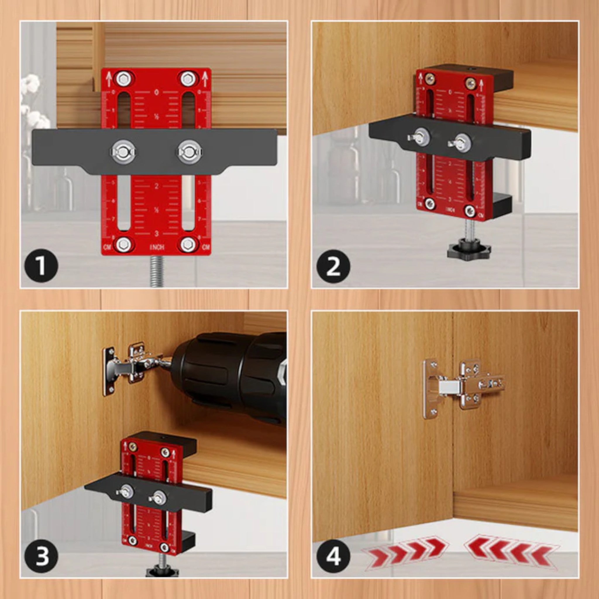FixMate | Posizionatore per Installazione di Porte per una Posizione Precisa - - - Concept Palermo