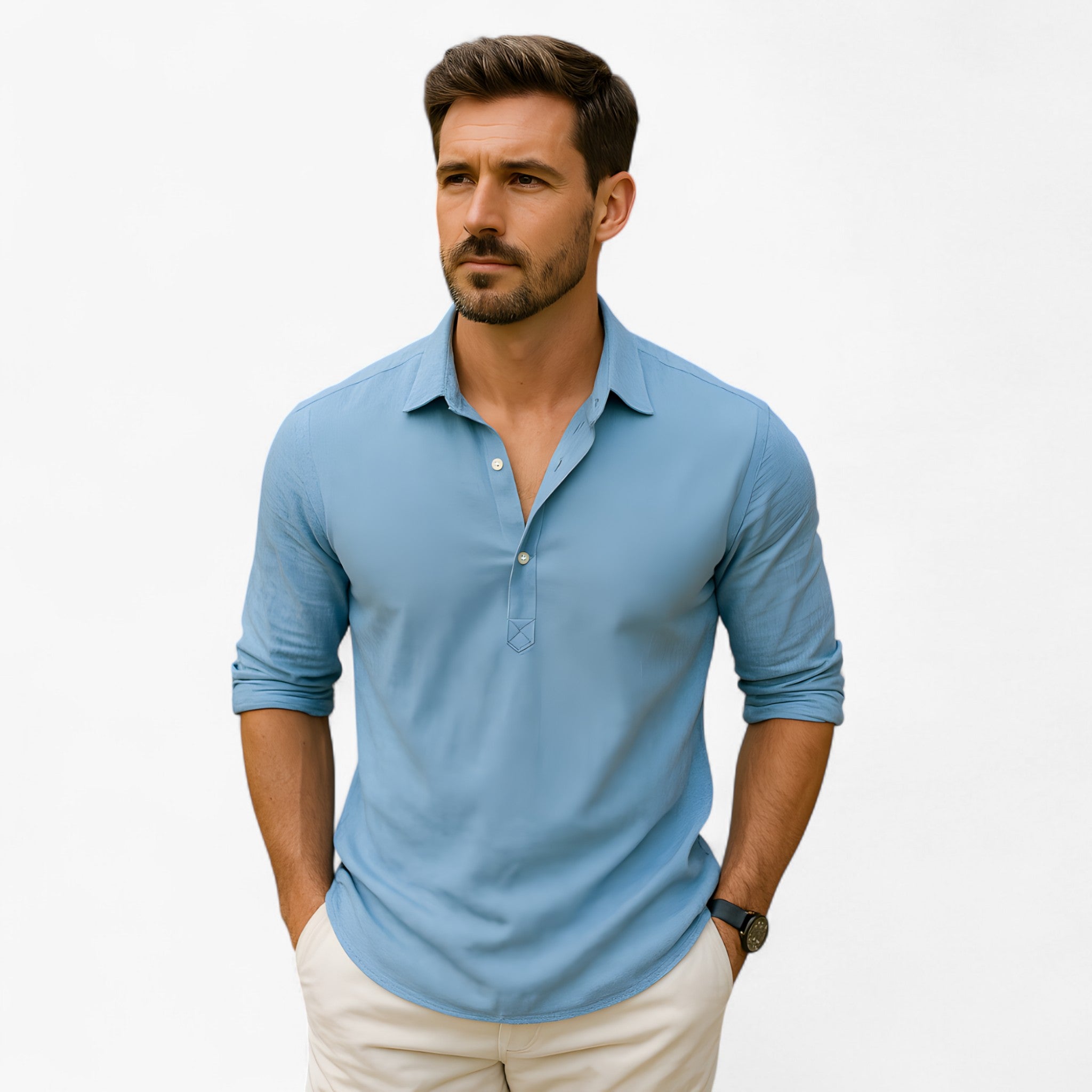 Luca - Camicia estiva - - men's summer outfit Shirts und Polos Summer - Concept Palermo