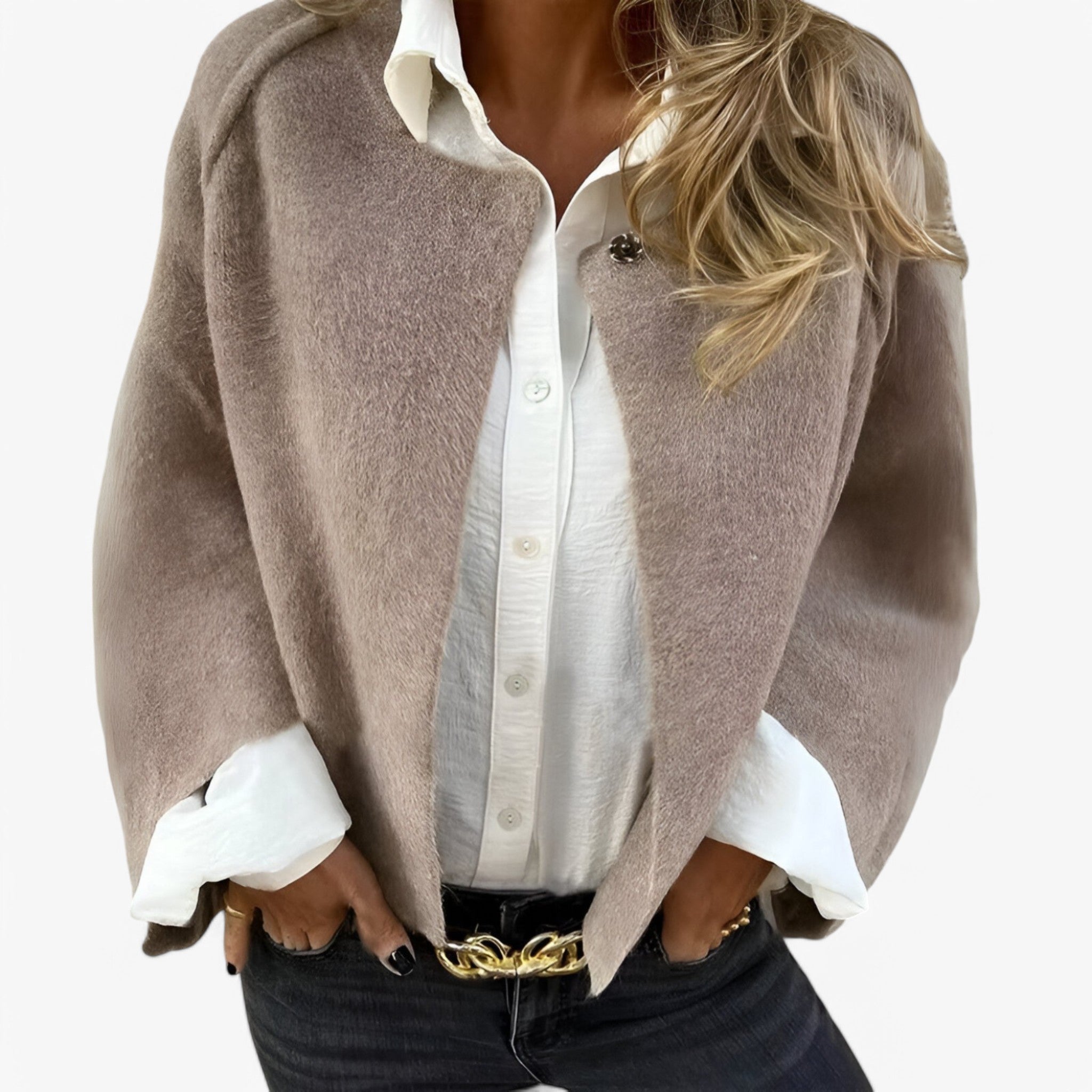 Sophia | Giacca in cashmere - Morbida ed elegante - - coat coats comfy jacket Fashion jacket jacket Jackets ladies_jackets_cardigan new woman women women jackets women's coat Women's Jacket Women's Jackets - Concept Palermo