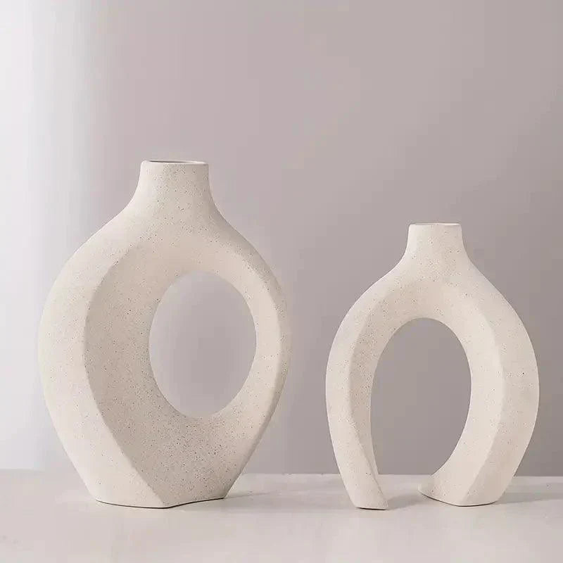 Selezione di vasi Japandi | Vasi trendy ed eleganti per arredamenti moderni - - Bathroom Ceramics Decor Kitchen Vases - Concept Palermo