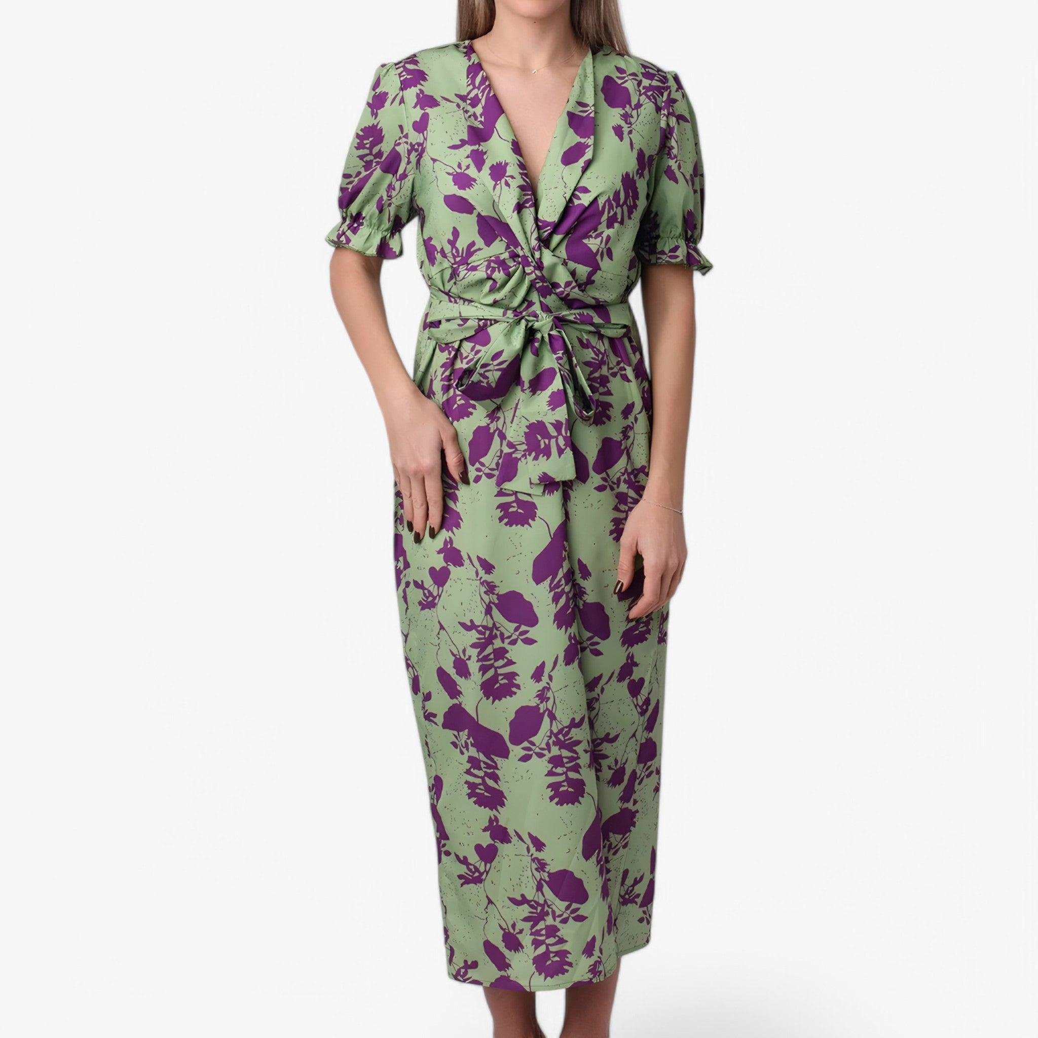 Amara | Vestito floreale - Elegante e femminile - - 7824.2 Dresses gmc checked Women - Concept Palermo