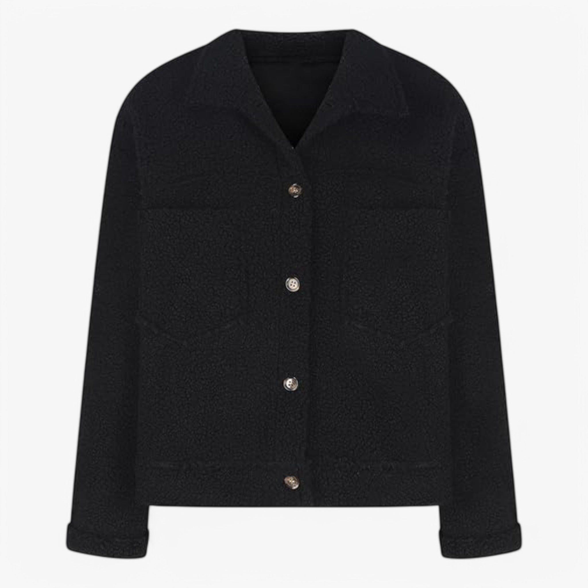 Aria | Giacca in lana - accogliente ed elegante - Nero - - Concept Palermo