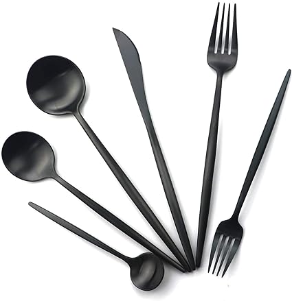 Torin - 36 pezzi di posate minimaliste - - cutlery cutlery sets Flatware Sets forks knives minimalist cutlery spoons stainless steel teaspoons - Concept Palermo