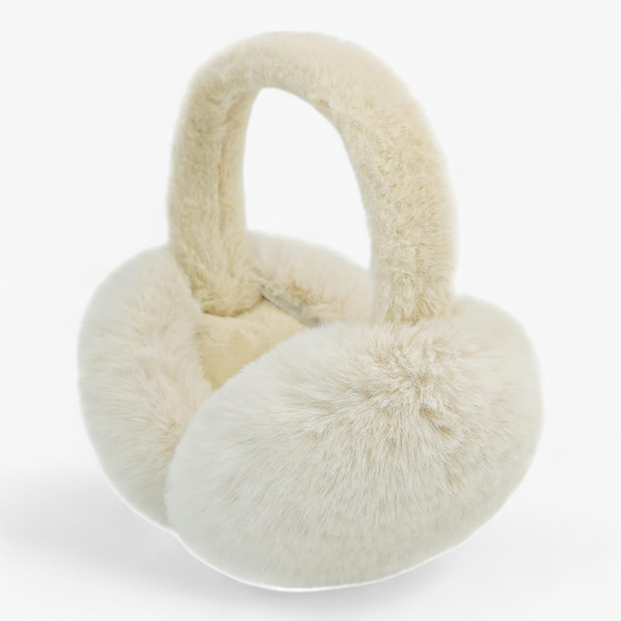Mila | Scaldacollo in morbido peluche - Protezione dal freddo - Bianco - ear warmer womens accessories womens clothing - Concept Palermo