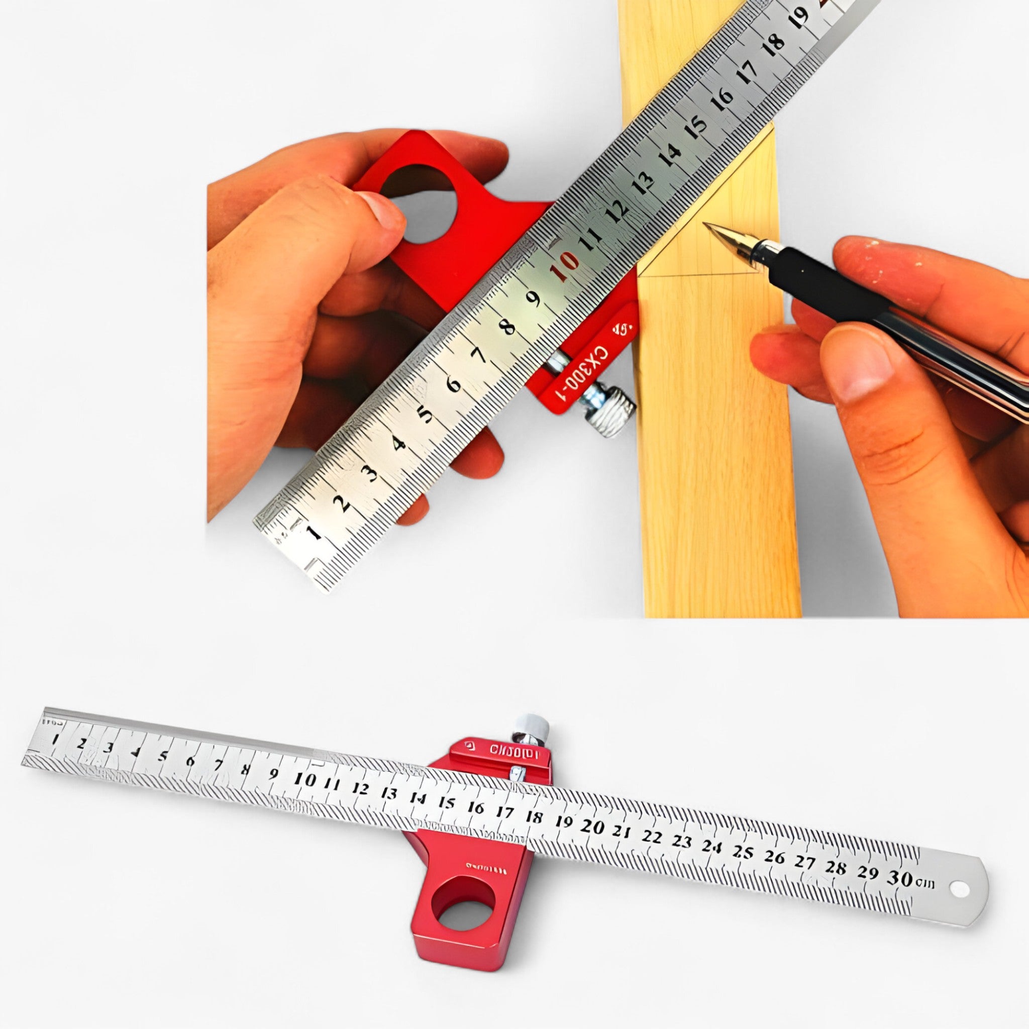 Marco | Righello da bordo di precisione per falegnameria - - edge rulers rulers wood ruler - Concept Palermo