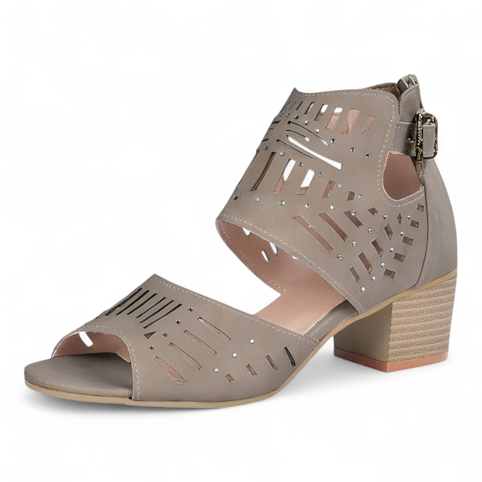 Sloane | Sandali in Velluto - Apparenza Elegante e Confortevole