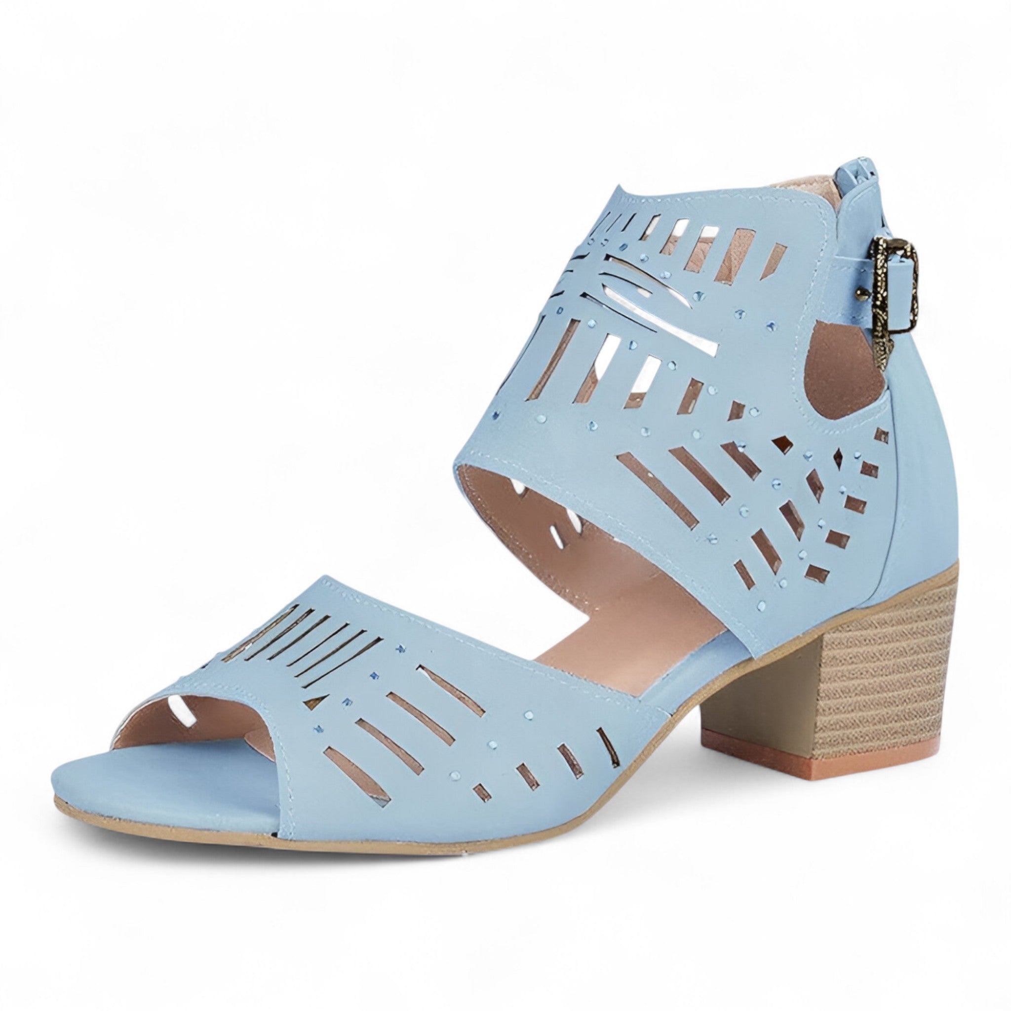 Sloane | Sandali in Velluto - Apparenza Elegante e Confortevole