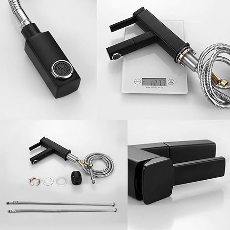 Clea - Rubinetto monocomando estraibile per vasca - - bath tap Bathroom Faucets bathtub faucet elegant faucets Faucets Kitchen Faucets Pull-out tap single lever tap - Concept Palermo