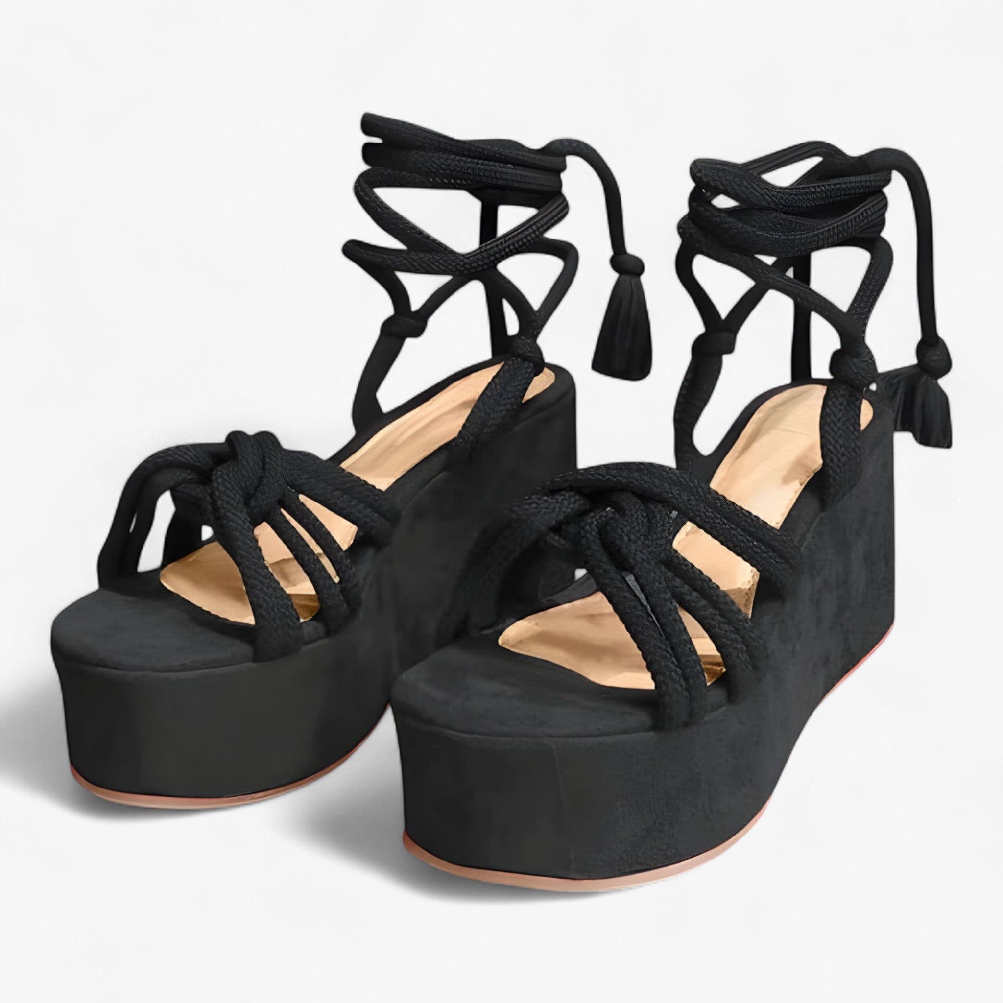 Maddie | Sandali con lacci - Stile e comfort