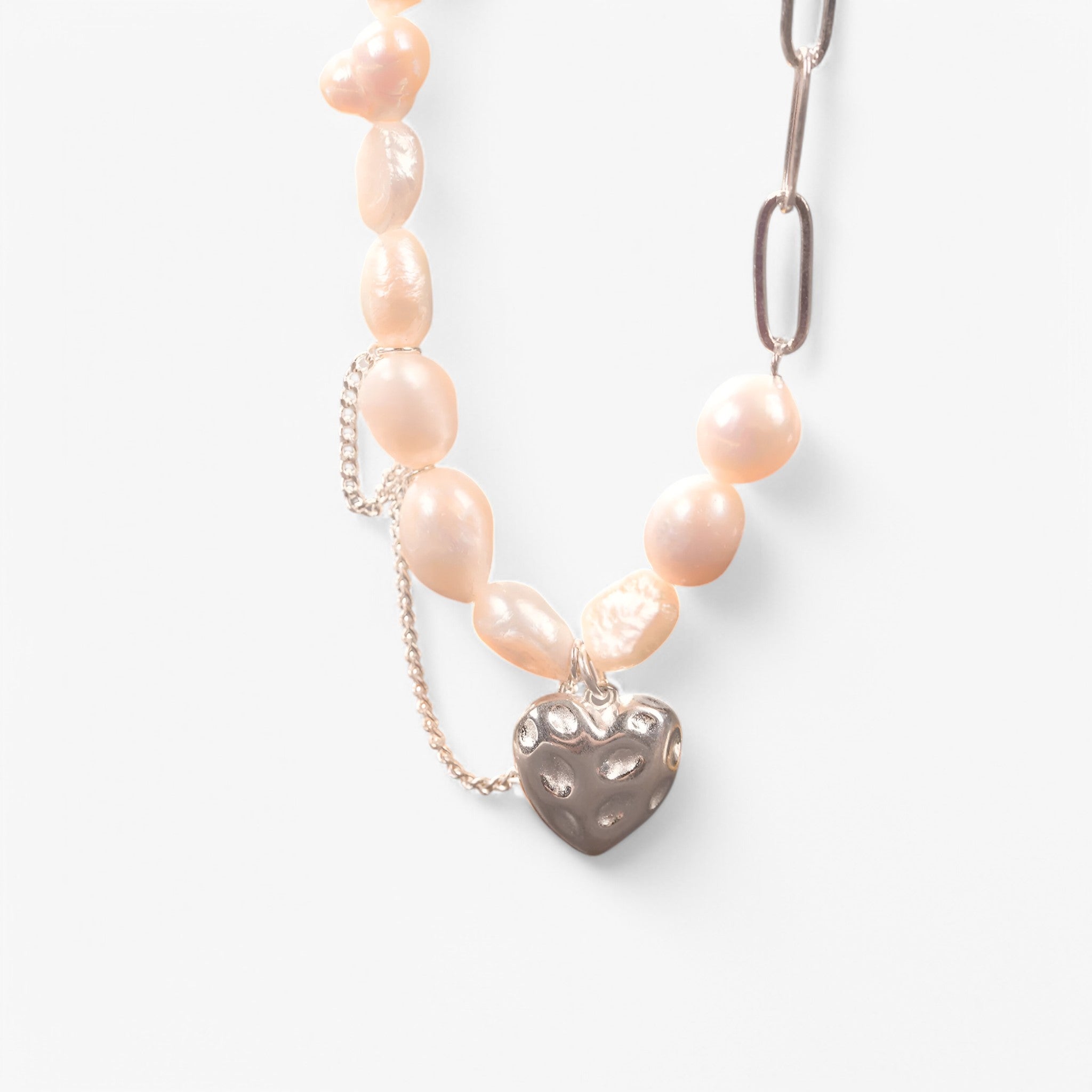 Sophia | Collana Asimmetrica Hartparel - - 925 Silver gifts-necklace necklace Pearls Silver & Pearl - Concept Palermo