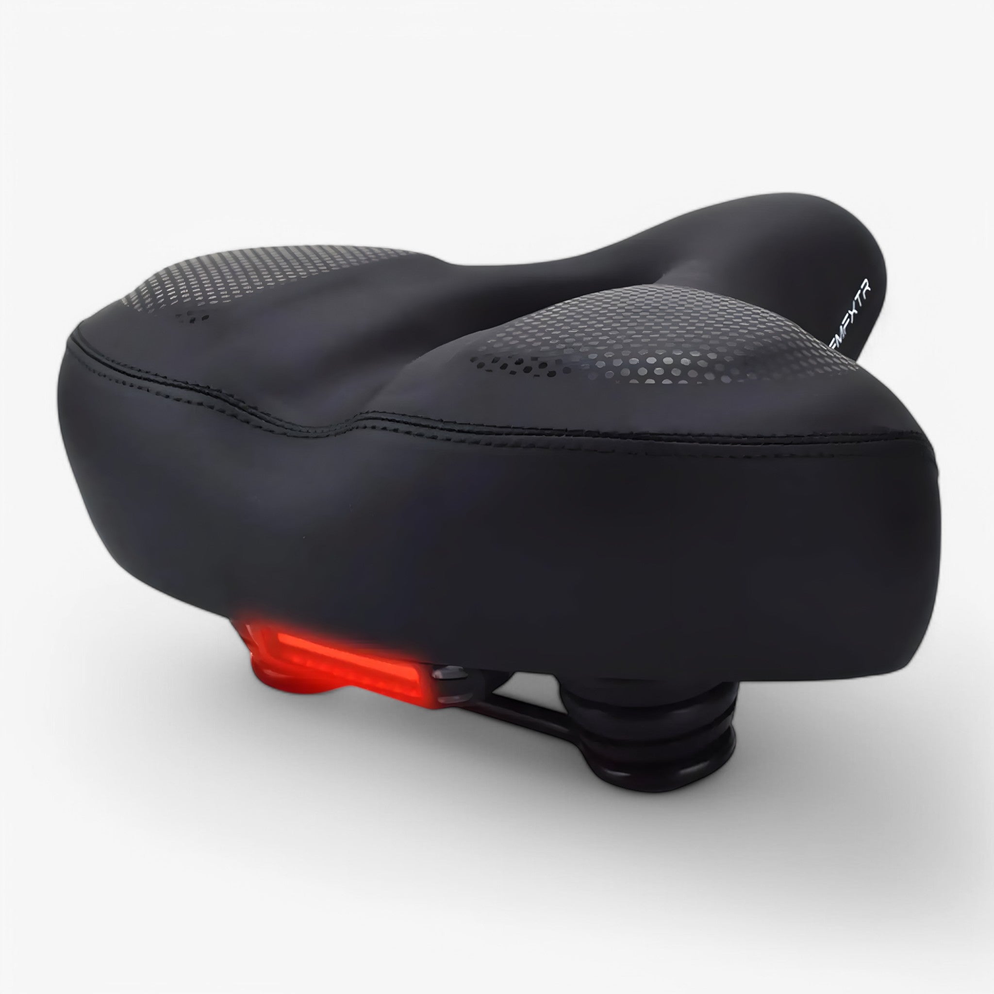 Cuscino per sella bici Juros | Comfortevole selle per bicicletta - Nero con luci posteriori - bicycle accessories bicycle saddle - Concept Palermo