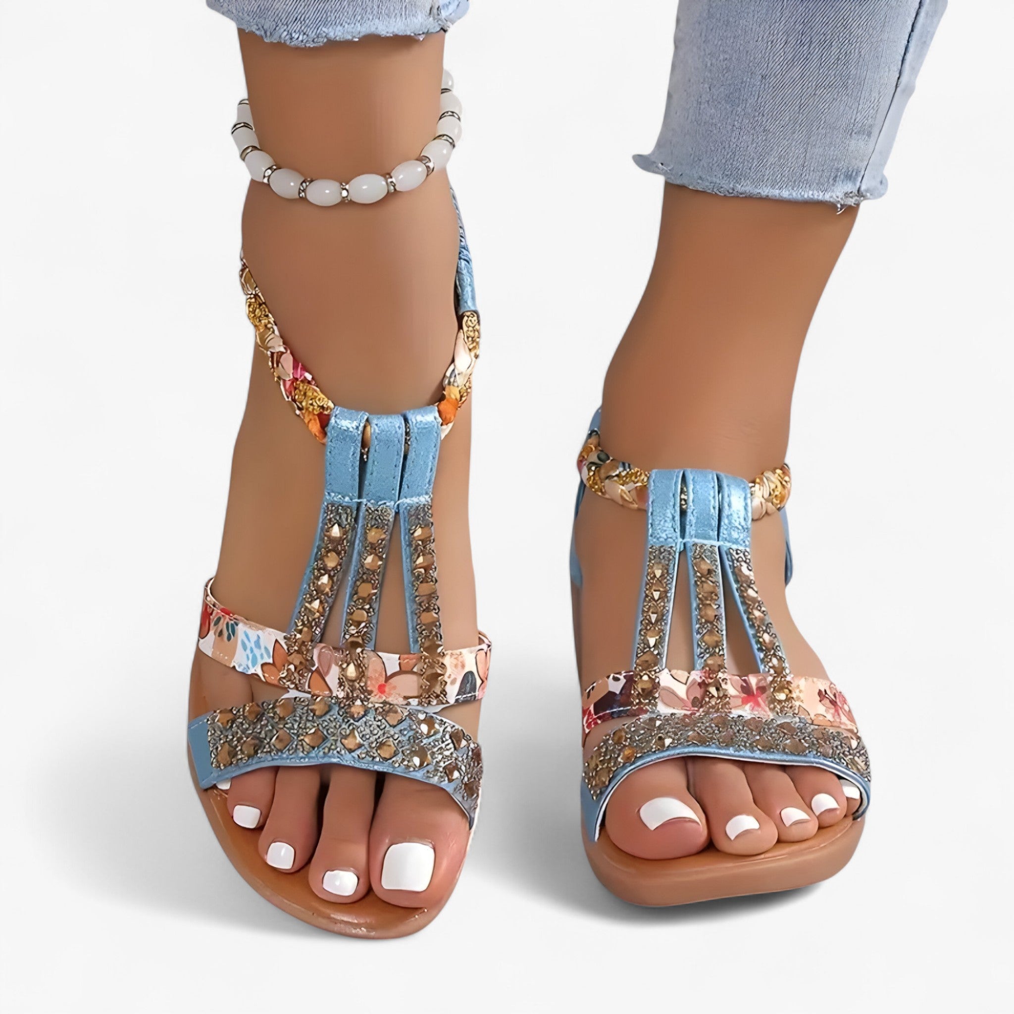 Slyvia | Sandali con suola platform - Eleganti e leggeri