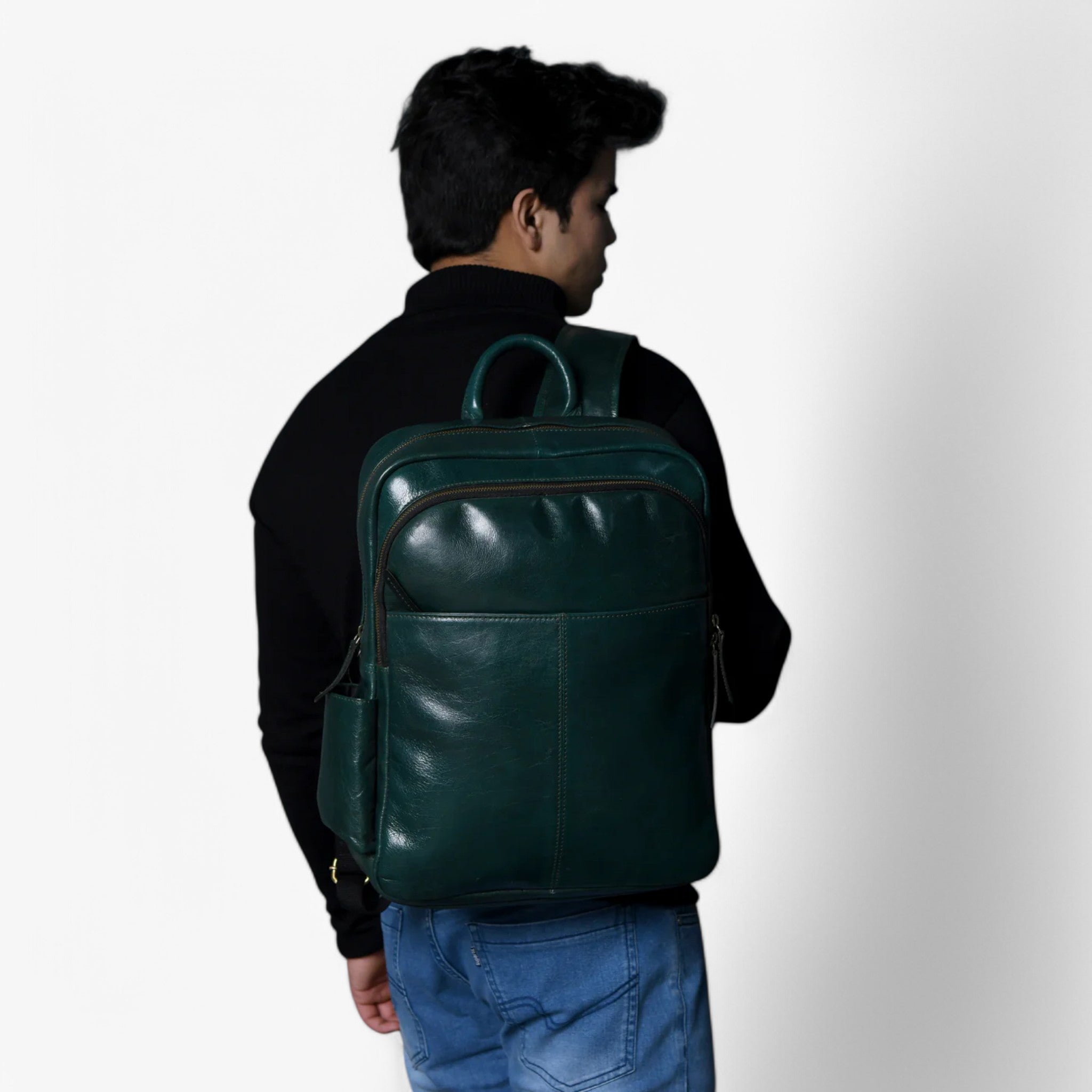 Giovanni | Zaino in pelle italiana di lusso - - - Concept Palermo