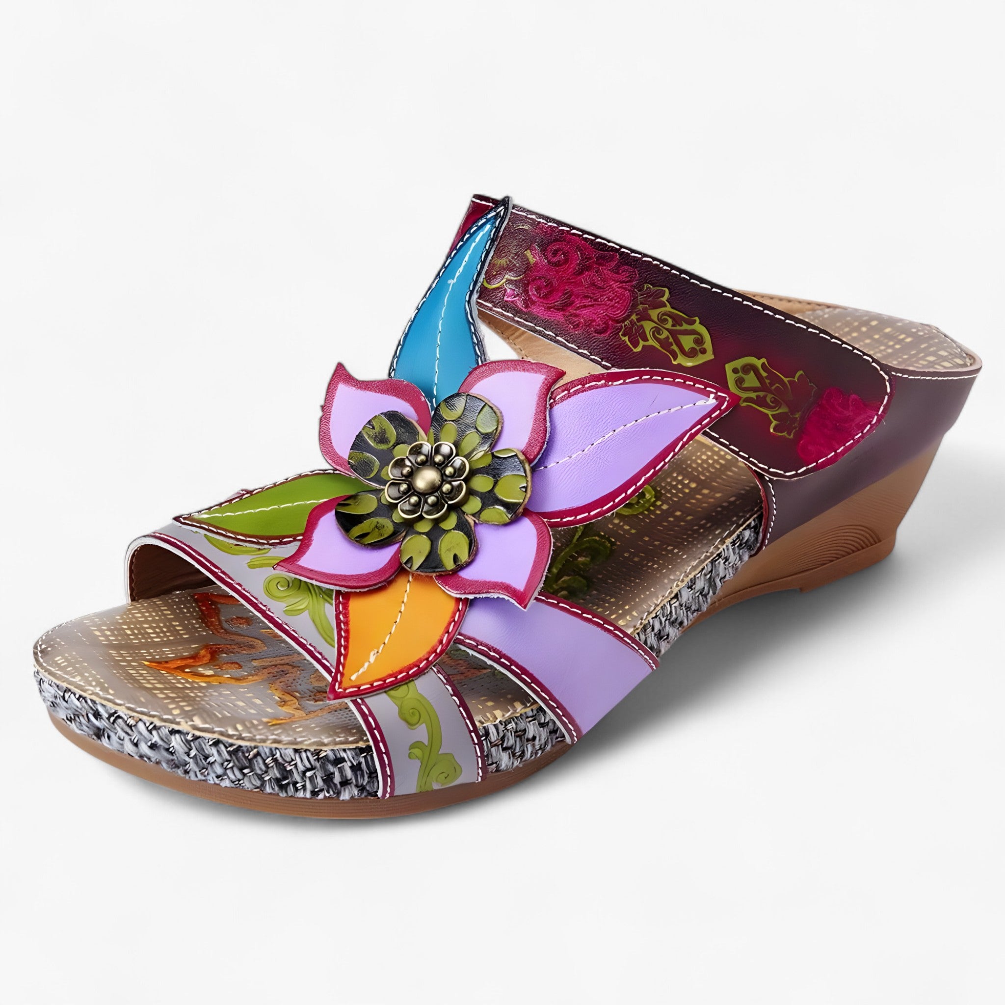 Dalia | Sandali Bohemia - Grigio Suede - chaussure google sandale - Concept Palermo