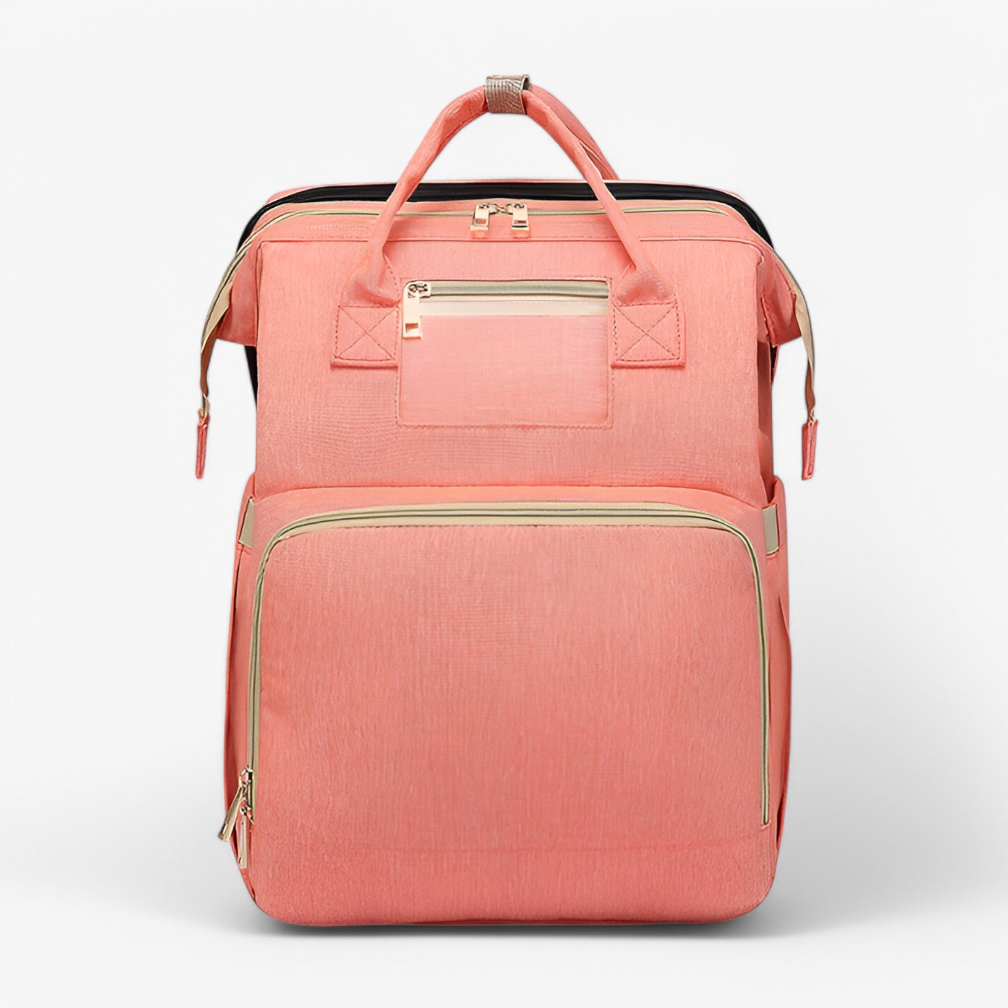 Lisa | Marsupio multifunzionale con lettino - Rosa - con tasca per ID - - Concept Palermo