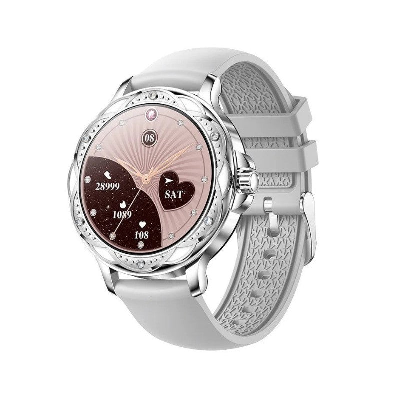 Celina | Smartwatch premium - Stile e funzionalità in perfetta armonia - Silicone Grigio - bestseller smartwatch - Concept Palermo