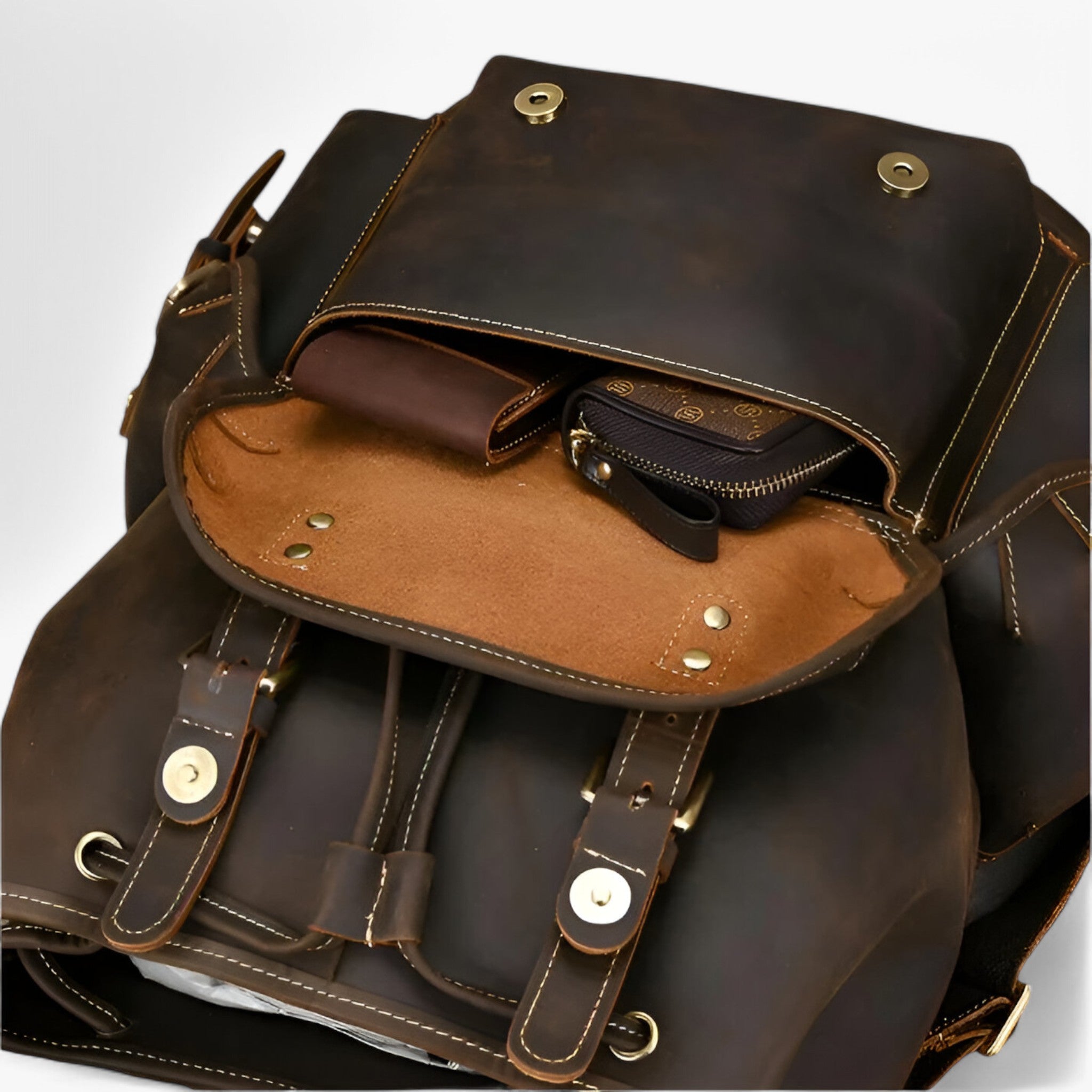 Leo | Zaino di Lusso in Pelle Integrale - - - Concept Palermo